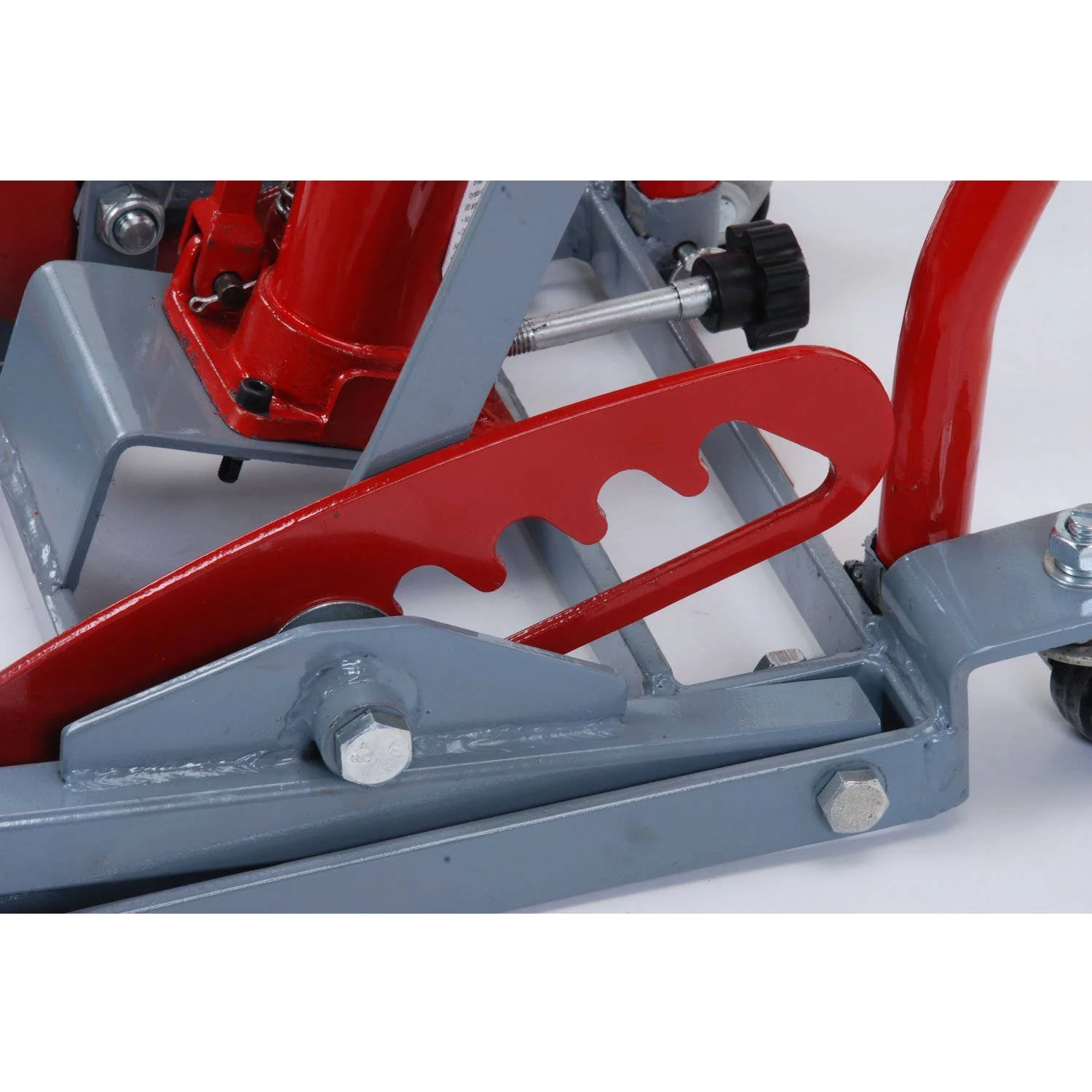 Pro-Lift T-5350B Red/Grey Lawn Mower Lift, 350 lb. Load Capacity