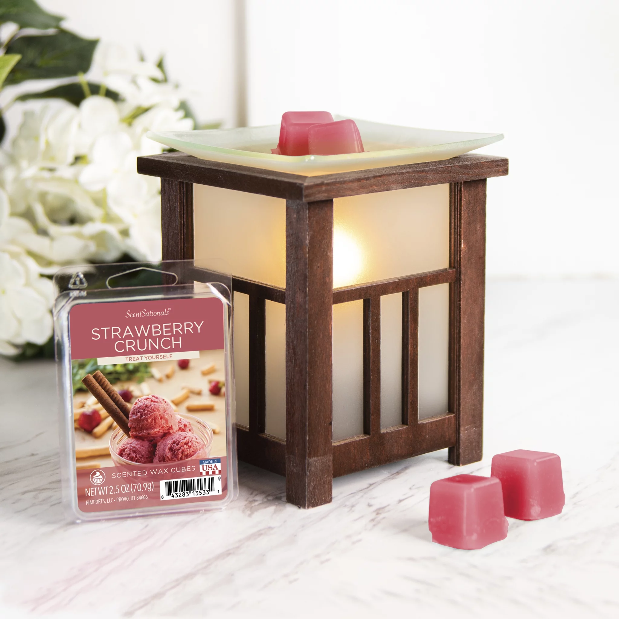 Strawberry Crunch Scented Wax Melts, ScentSationals, 2.5 oz (5-Pack)