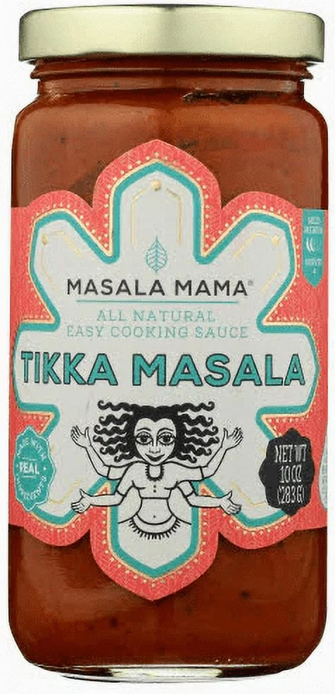 Masala Mama All Natural Simmer Sauce Tikka Masala - 10 oz Pack of 4
