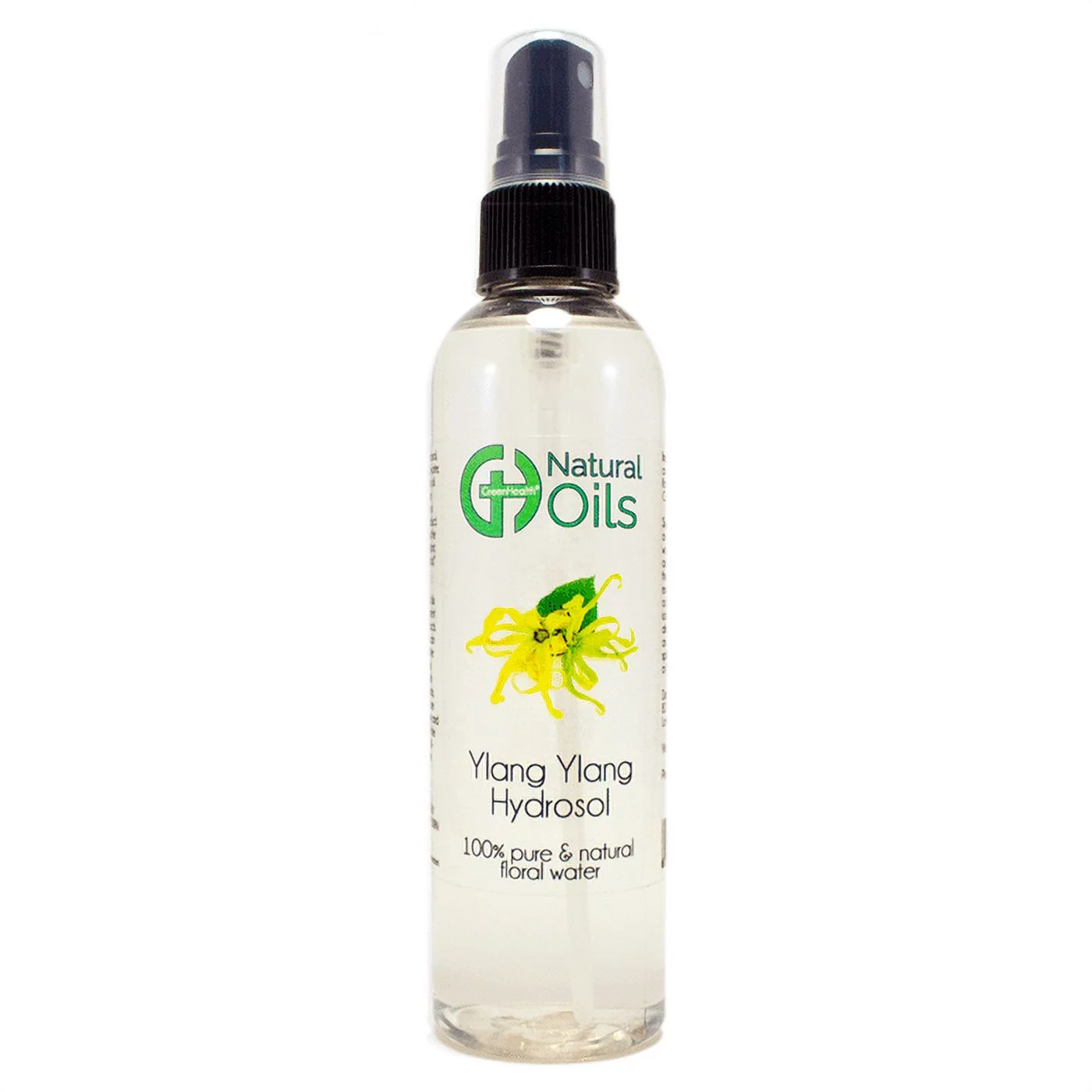 Ylang Ylang Floral Water 4 oz Plastic Bottle w/ Black Sprayer