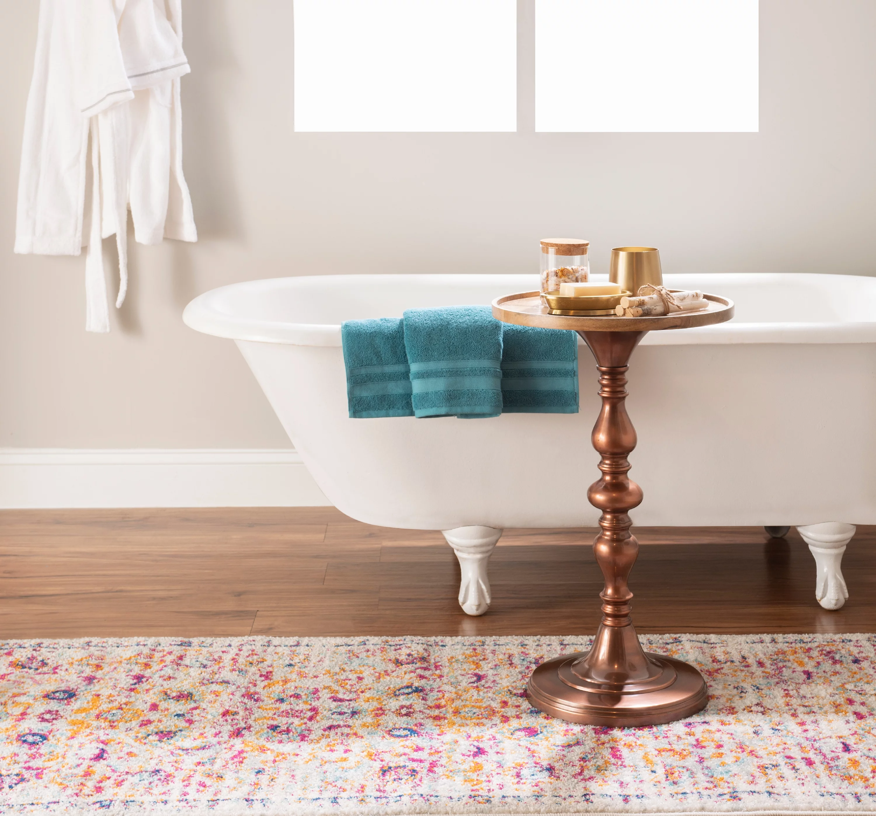 Powell Stephany Round Pedestal Drink Table, 25.75