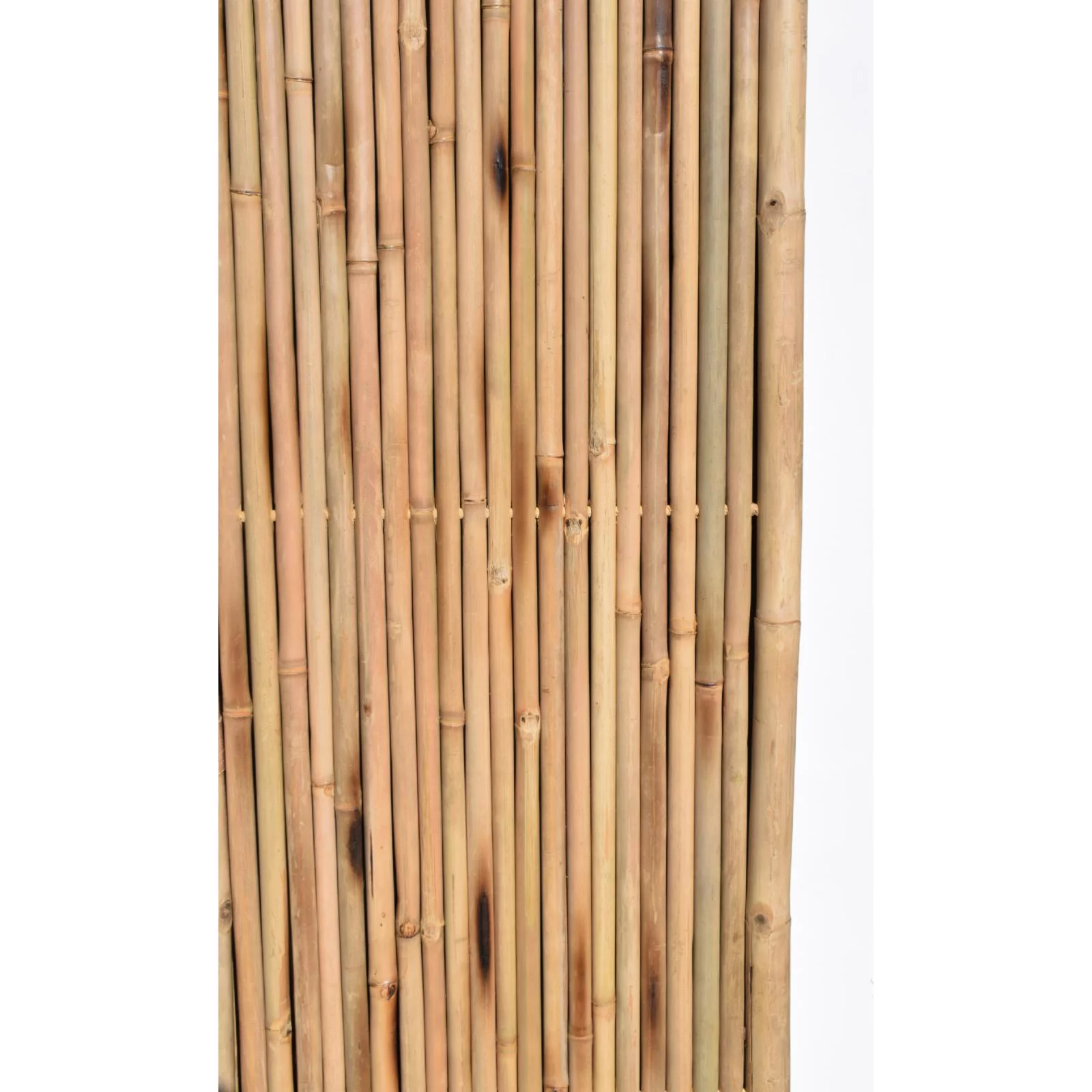 Bamboo54 Round Sticks 3 Panel Bamboo Screen Room Divider