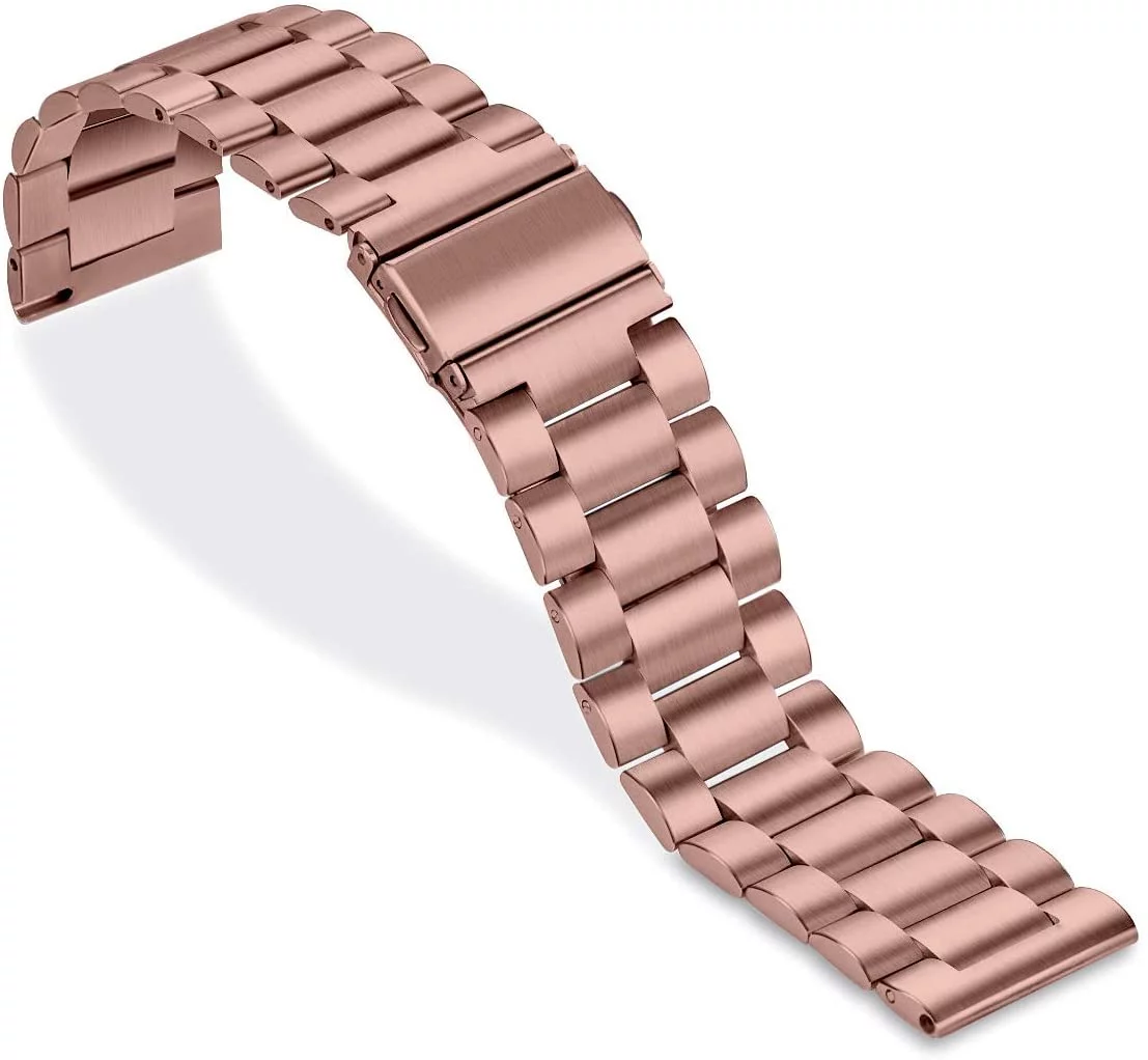 Watch s Compatible with Samsung Galaxy Watch 3 41mm Mystic Bronze Stainless Steel Metal Galaxy Watch 3