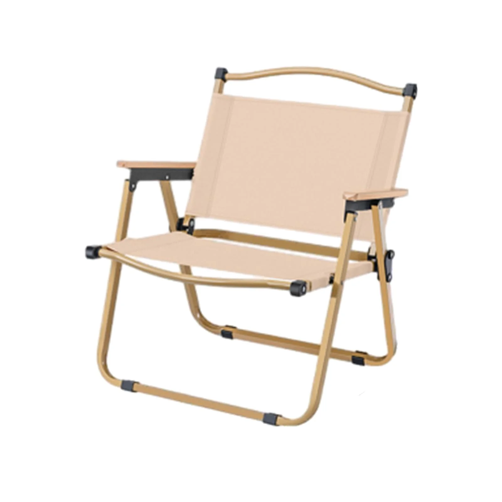 figatia Camping Chair, Fishing Chair, Aluminum Alloy, Practical Camping Seat, Folding Chair for Park, Backpacking, Hiking, Yard Travel