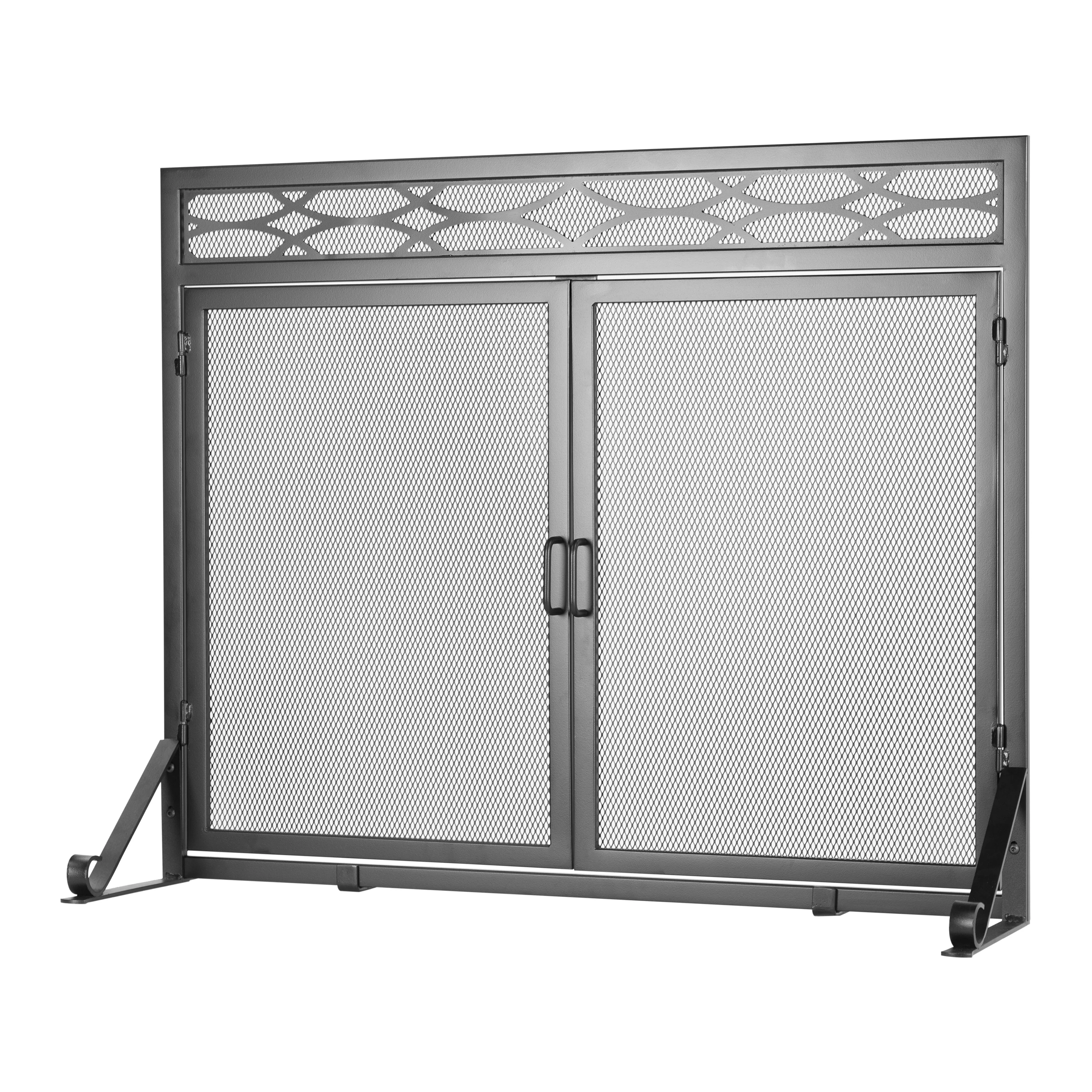 Pleasant Hearth Debden with Doors - Fireplace Screen