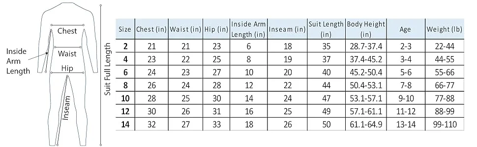 Premium Kids Wetsuit for Girls Toddlers Children by ScubaDonkey | Wetsuit for Kids in 2.5mm Neoprene UPF 50+ | Meets CPSC Safety Requirements