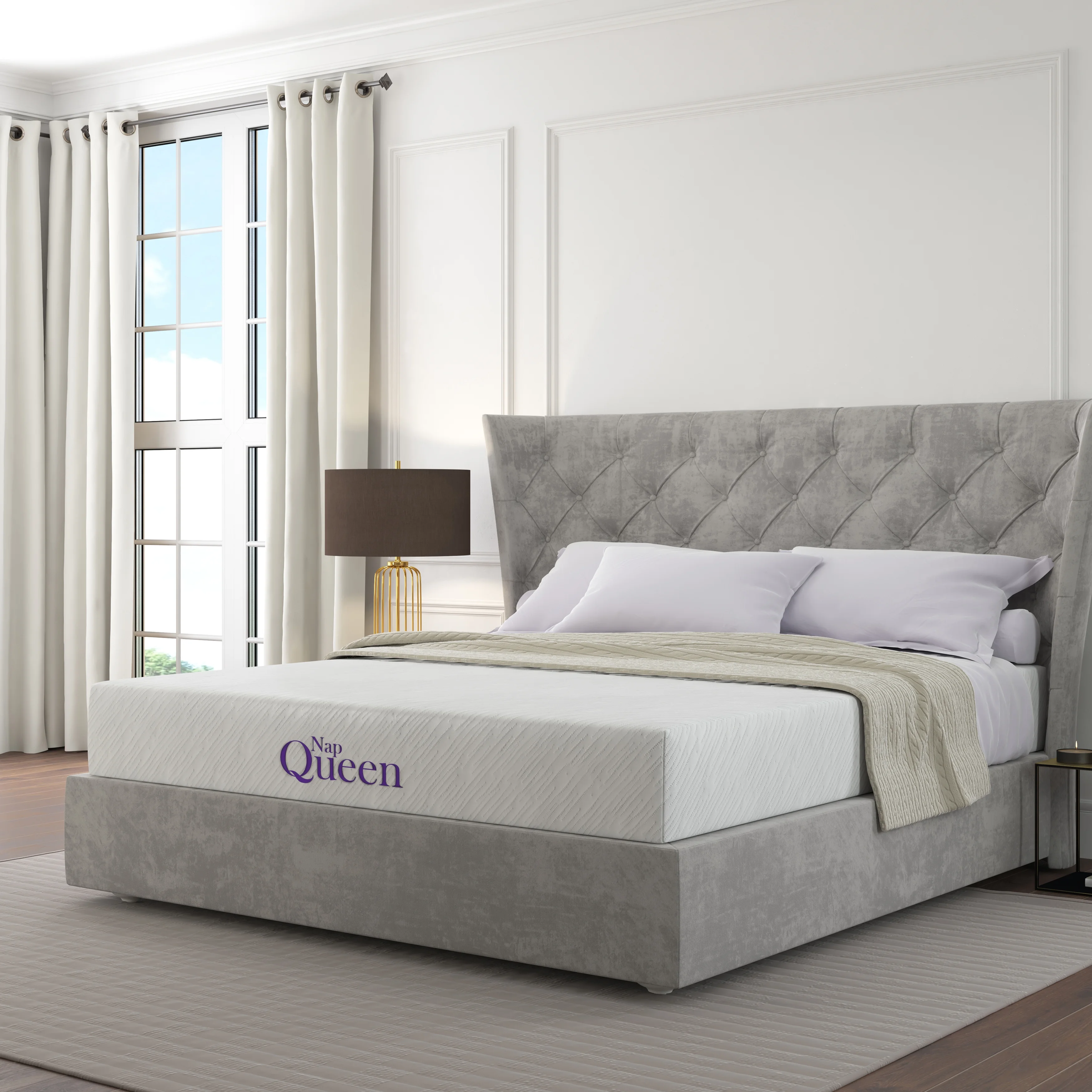 8 Inch Gel Elizabeth Ventilated Memory Foam Mattress Full