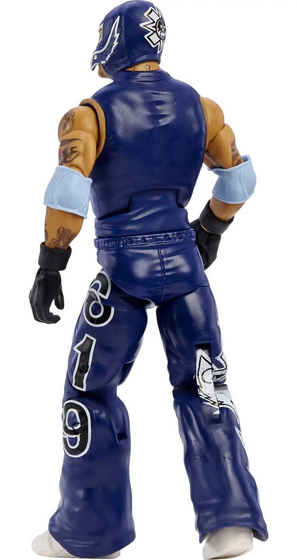 WWE Rey Mysterio Summerslam Elite Collection Action Figure with Build-A-Figure Parts