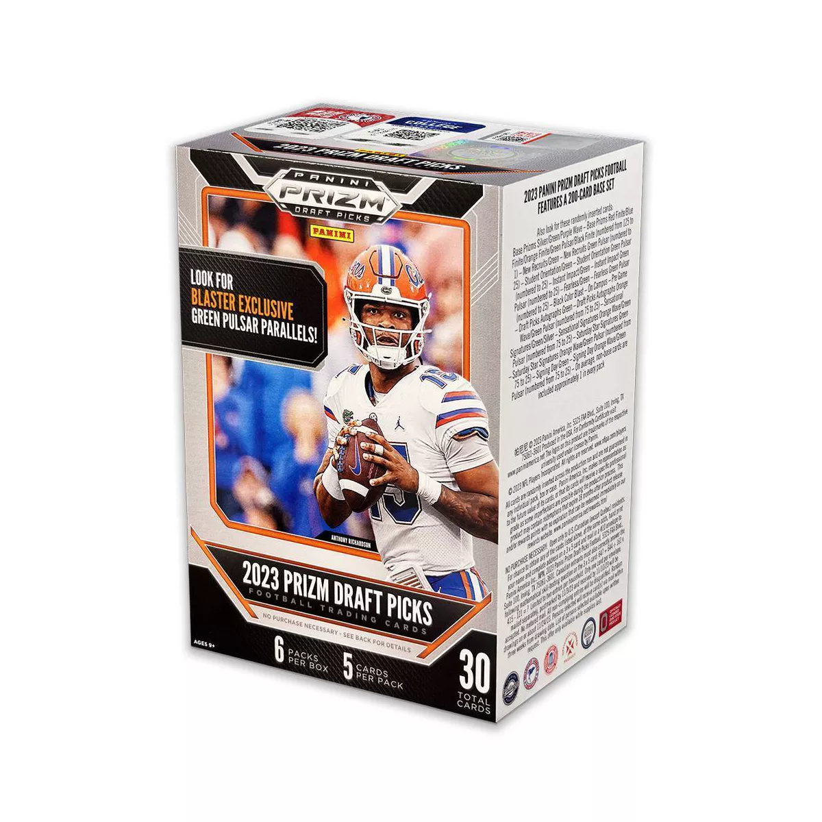 2023 Panini Prizm Draft Picks Football Trading Card Blaster Box