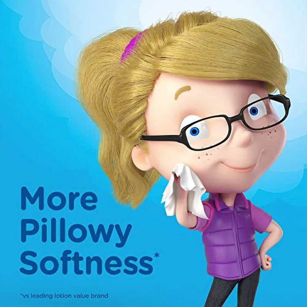 Plus Lotion Facial Tissues (Pack of 8)