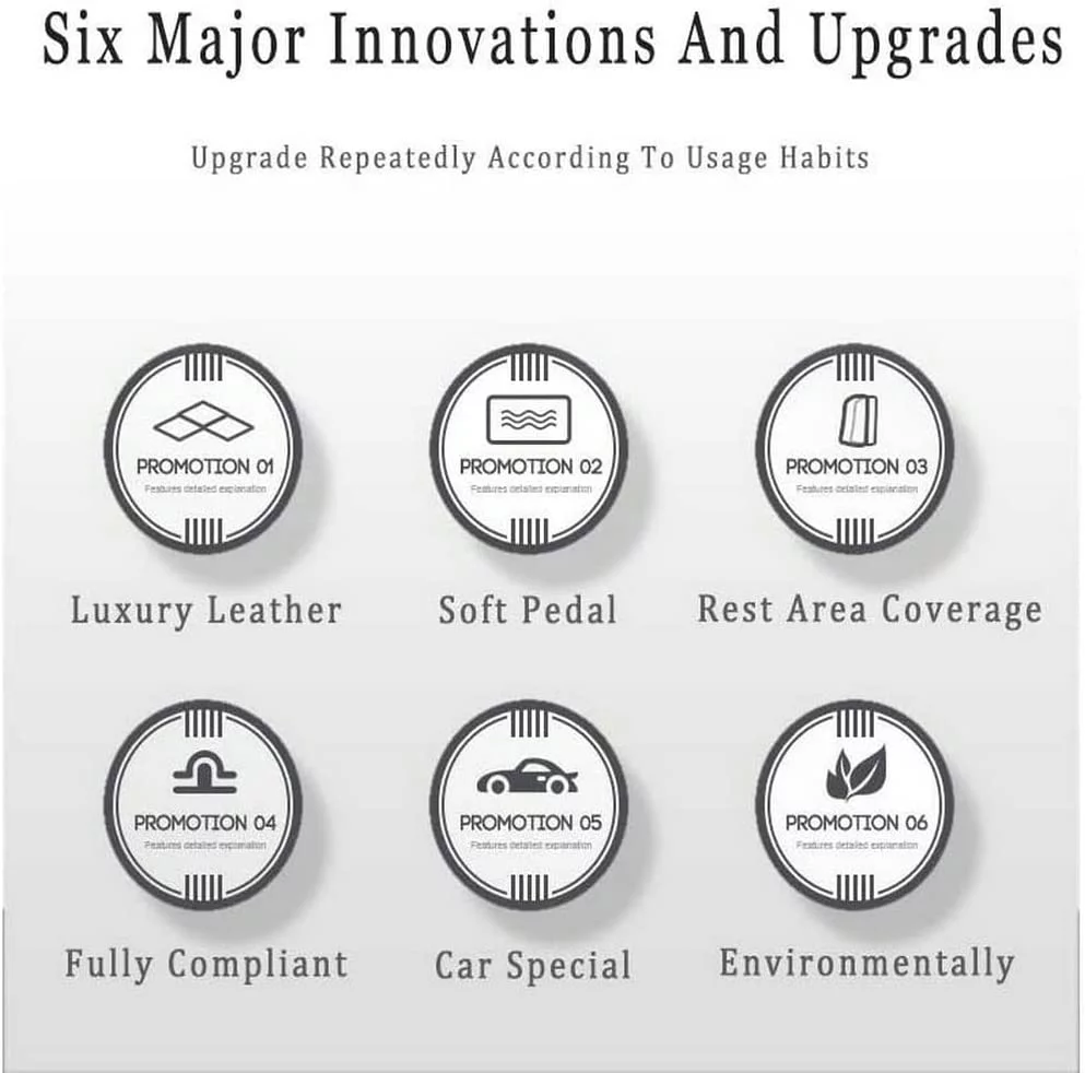 All-Weather Protection Luxury Leather Car Floor Mats for Cars, SUVs, and Trucks According to Automotive Model - Fit for Toyota Highlander 5 seats 2020-2022 Year