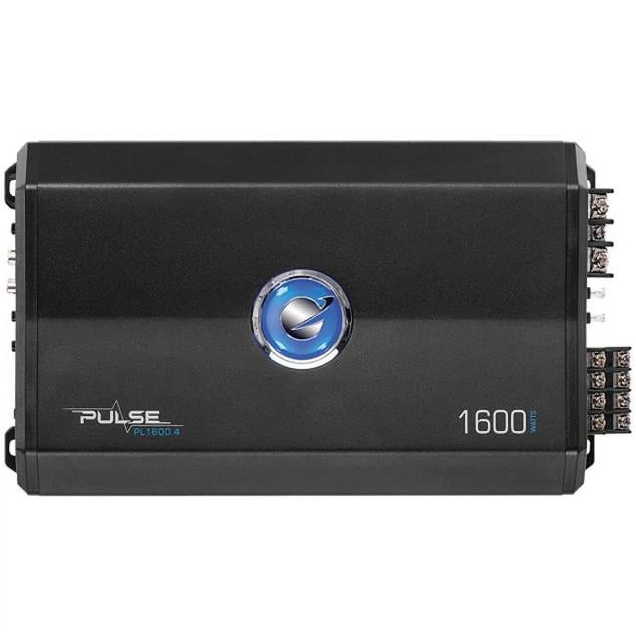 Planet Audio 1600 watt Pulse Series 4-Channel Mosfet Class AB amp, Black