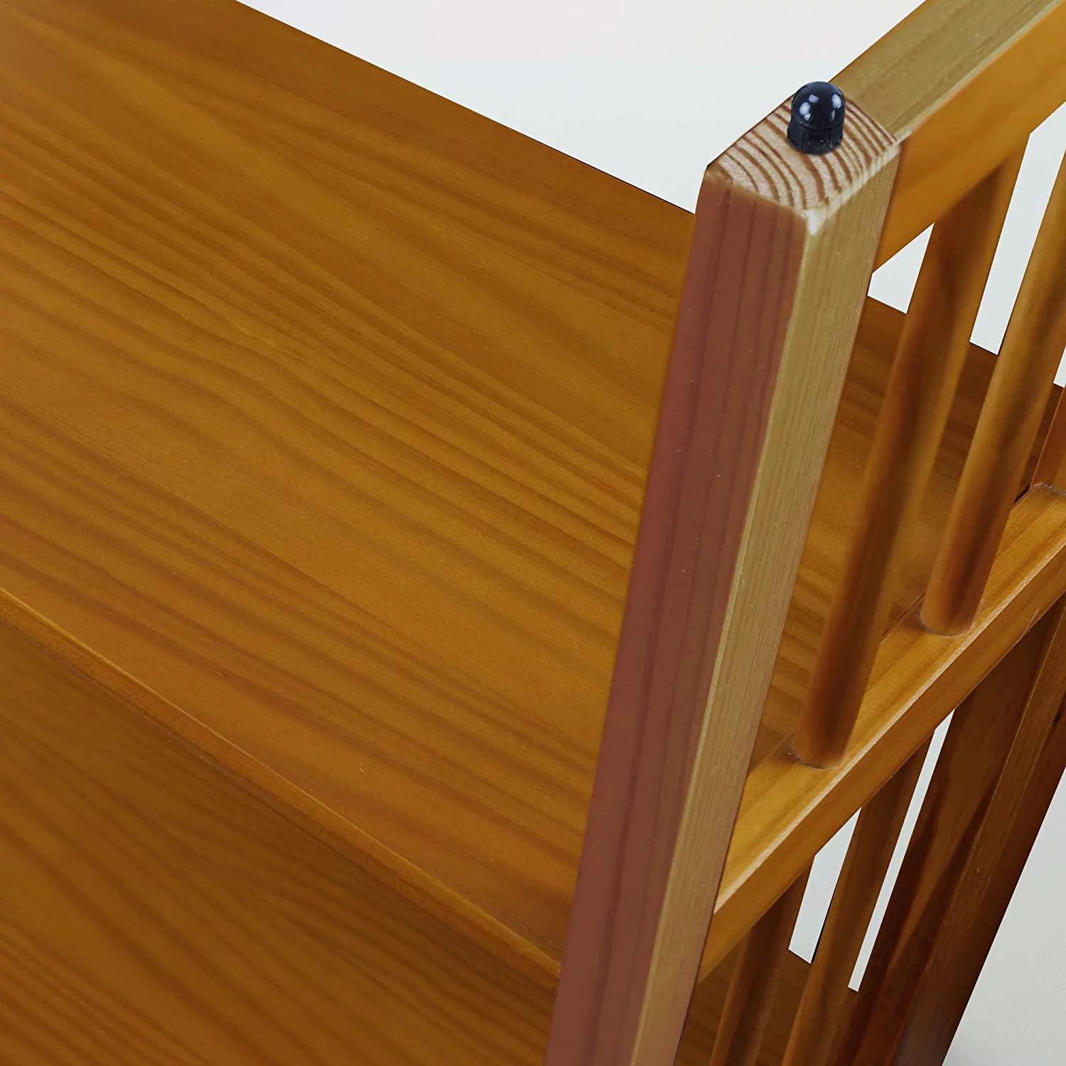 3 Shelf Folding Stackable Bookcase, 27.5