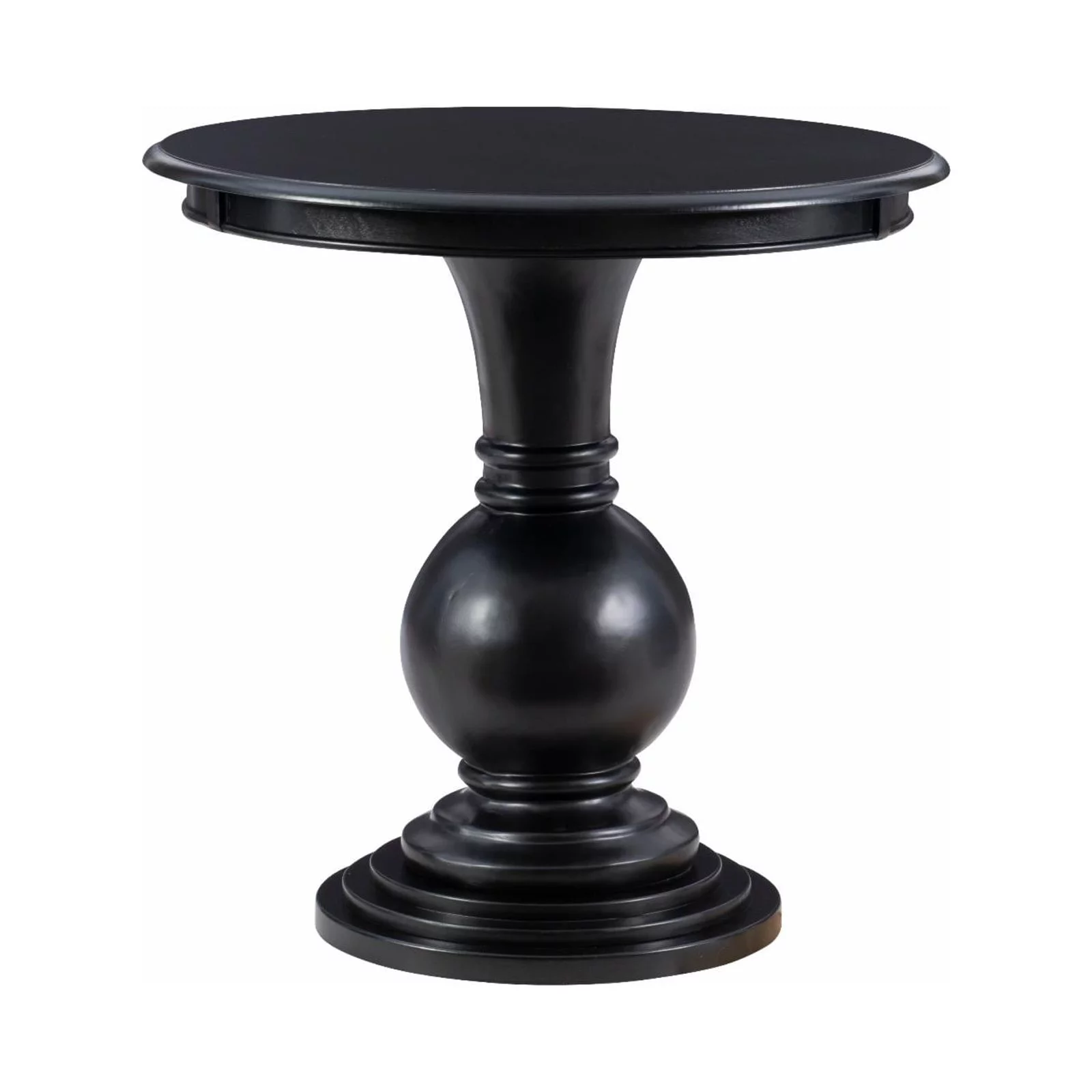 Powell Adeline Round Side Table - Black