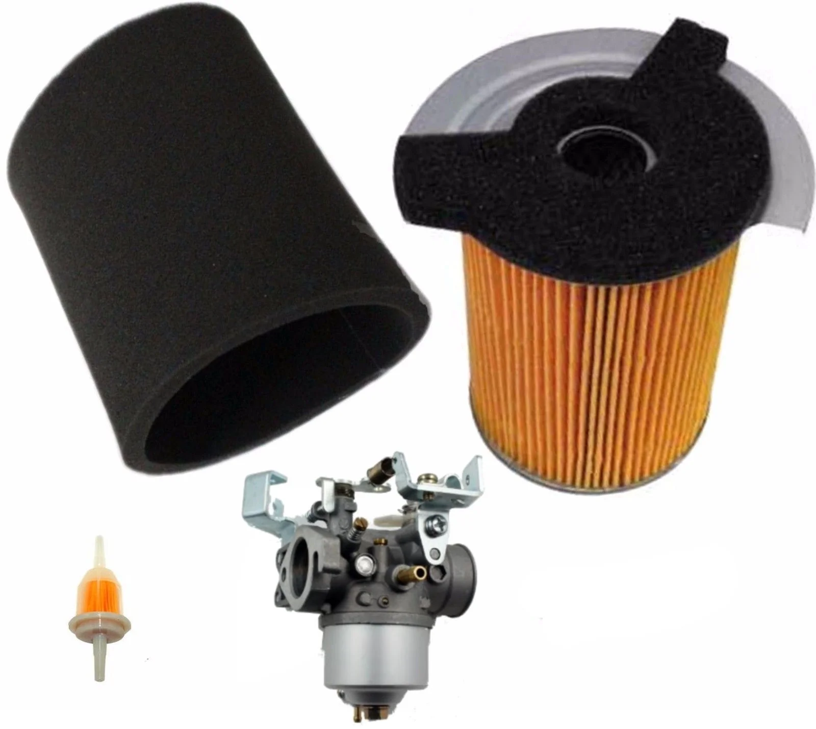GAS GOLF CART TUNE UP KIT YAMAHA G14 300CC 4 CYCLE 95 96 W/ CARBURETOR FILTERS