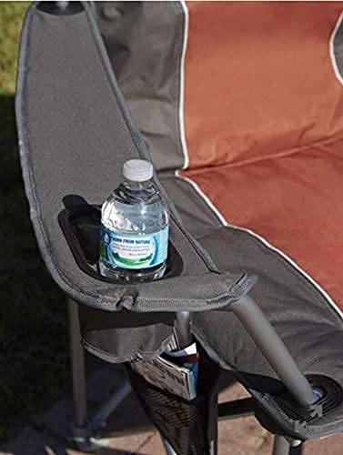 LivingXL 1,000-lb. Capacity Heavy-Duty Portable Chair Blue 1,000 lb