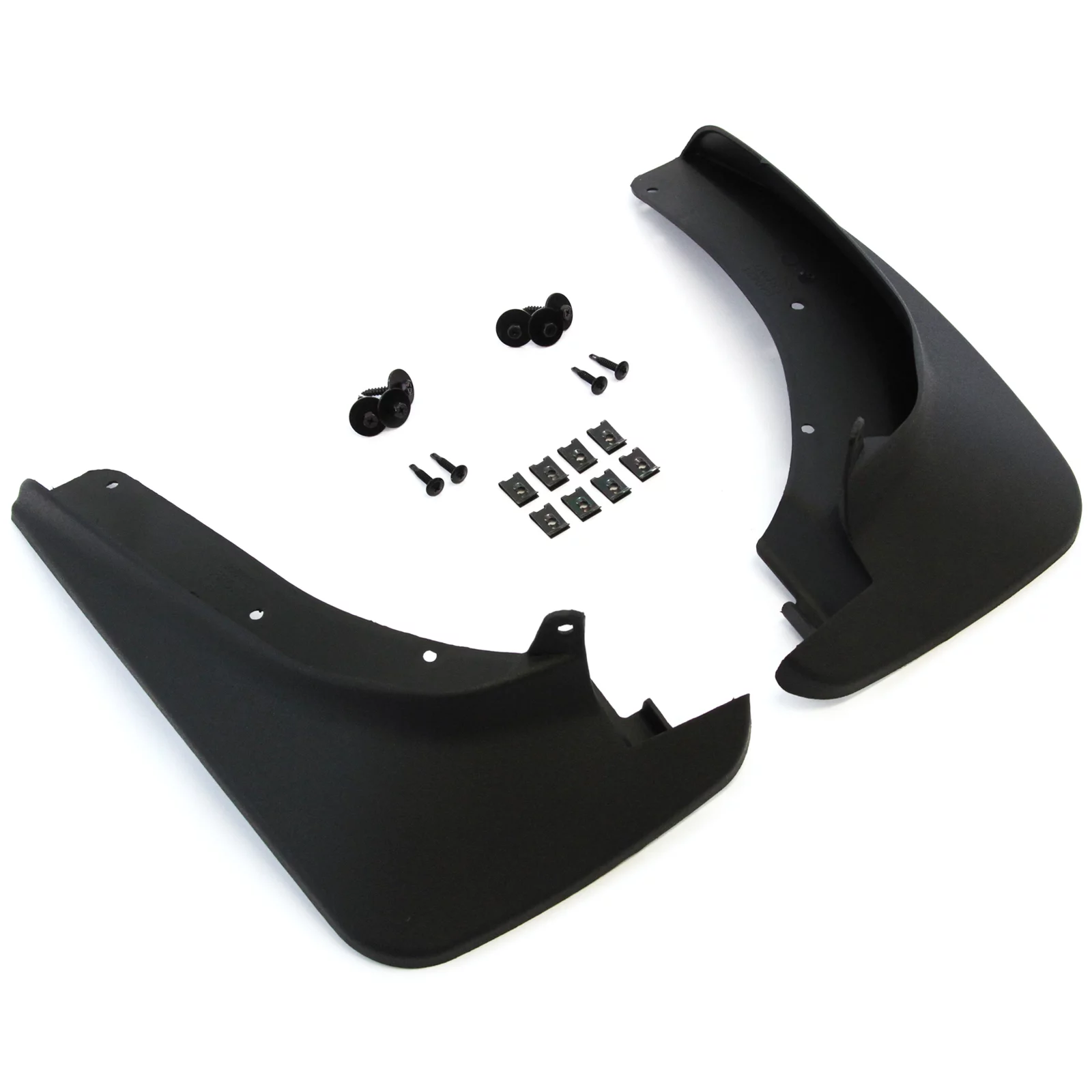 Red Hound Auto Compatible with Ford Explorer 2011-2018 Mud Flaps Splash Guards Front Molded 2pc Pair BB5Z16A550AA BB5Z-16A550-AA