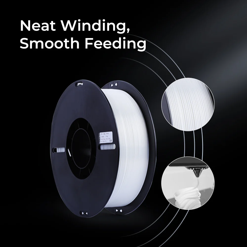 Creality Official 3D Printer Filament 5 Packs 1.75mm Silk PLA Filament Pro, Smooth and High Gloss Silk PLA Dimensional Accuracy ±0.03mm for All FDM Printers