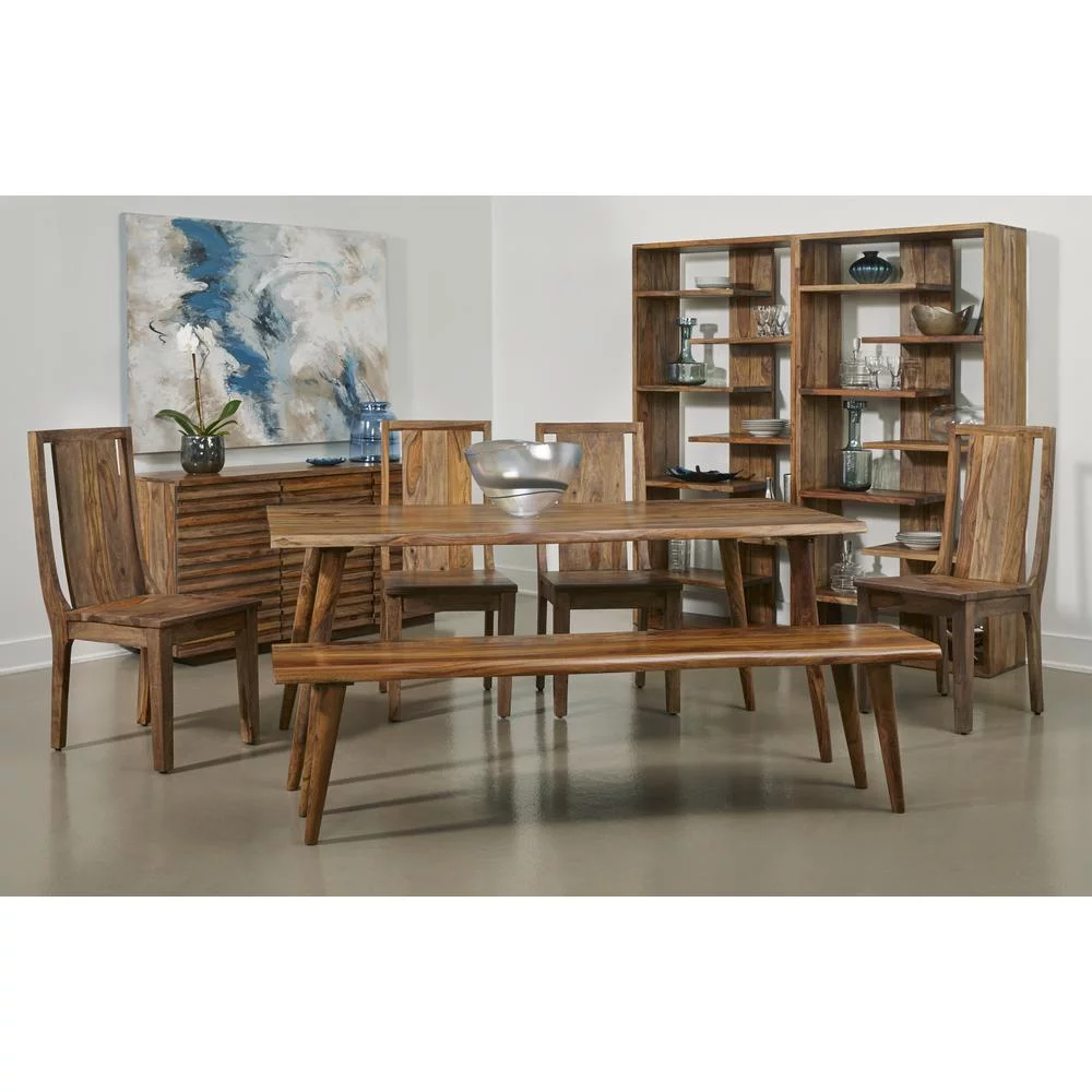 Coast to Coast Mila Solid Wood Live Edge Dining Table