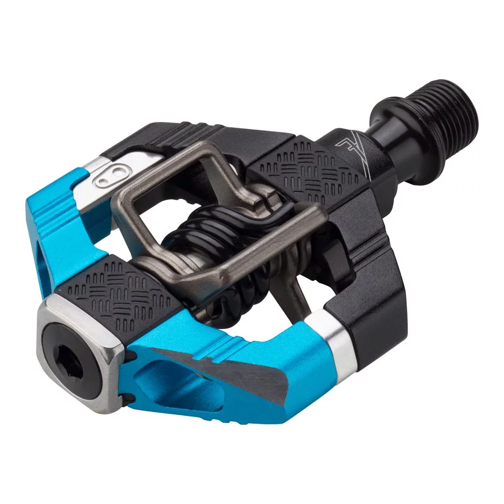 Crank Brothers Candy 7 Pedals: Electric Blue/Black