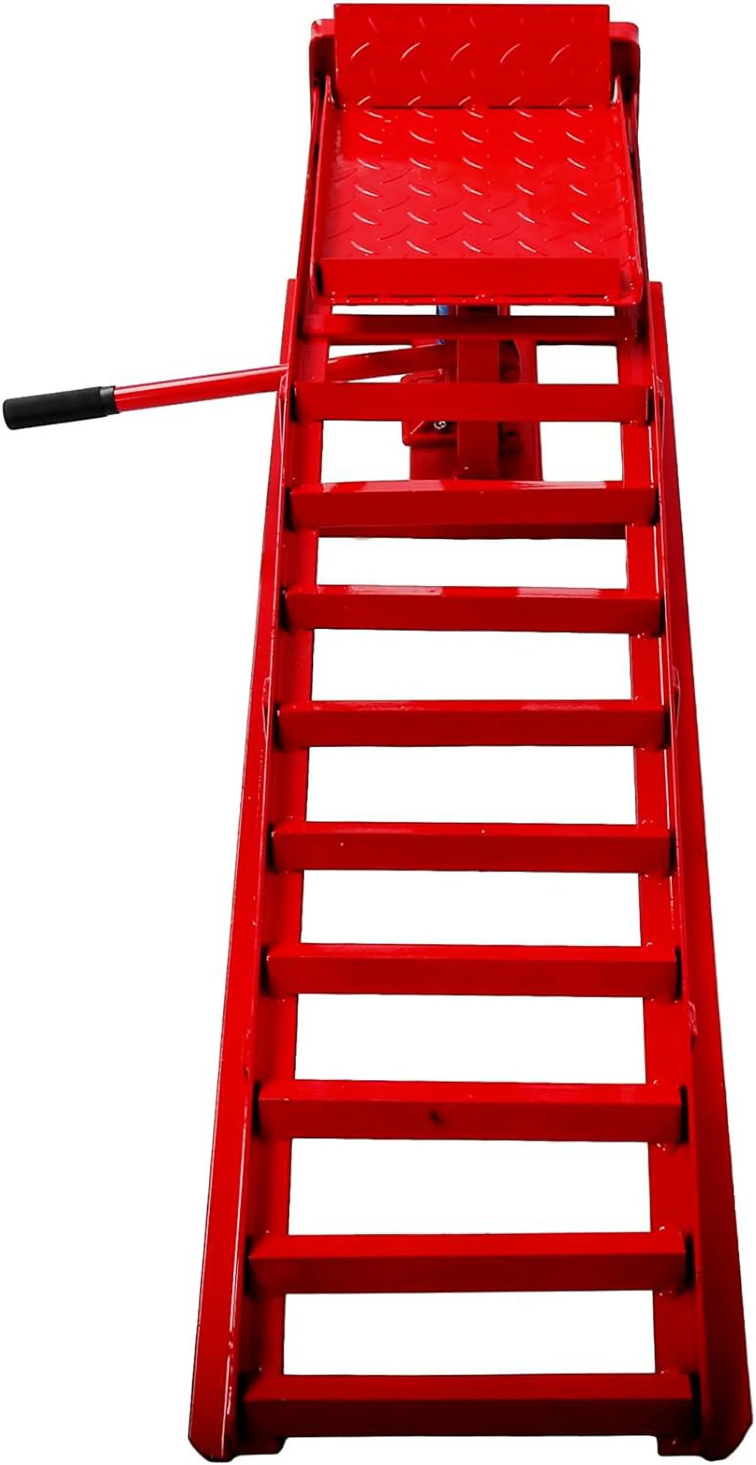 Tabaray Car Ramps Lifts 10000Lbs 5T Capacity Garage Vehicle Lift Ramps Auto Car Truck Service Ramps Lifts Automotive Hydraulic Lift Repair Frame Lift (Set of 2, Red)