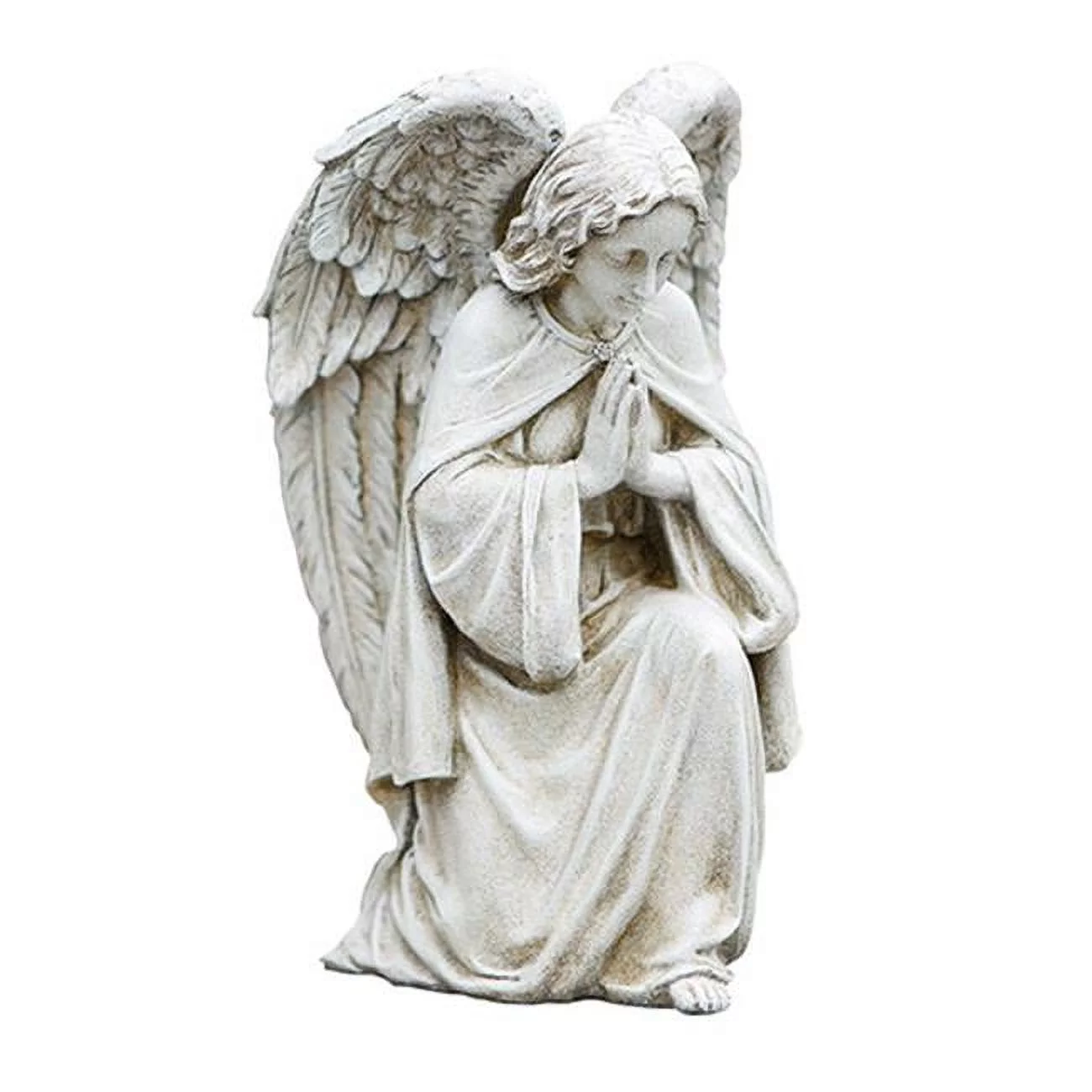 CB Catholic VC844 12 in. Praying Angel Garden Statue