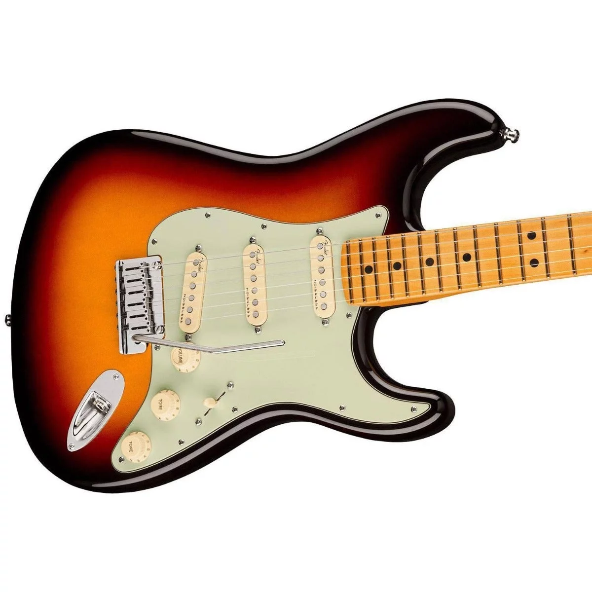 Fender American Ultra Stratocaster Electric Guitar (Ultraburst, Maple Fretboard)