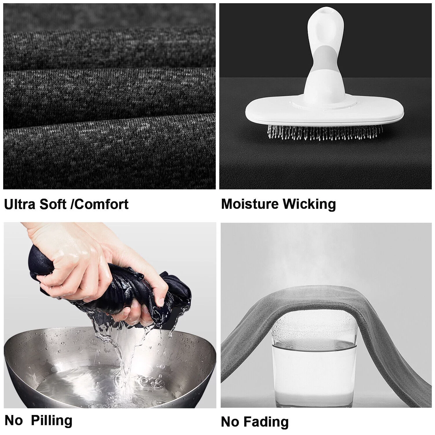 Men Winter Fleece Lined Cotton 99% Thermal Long Johns Top Bottom Underwear Set