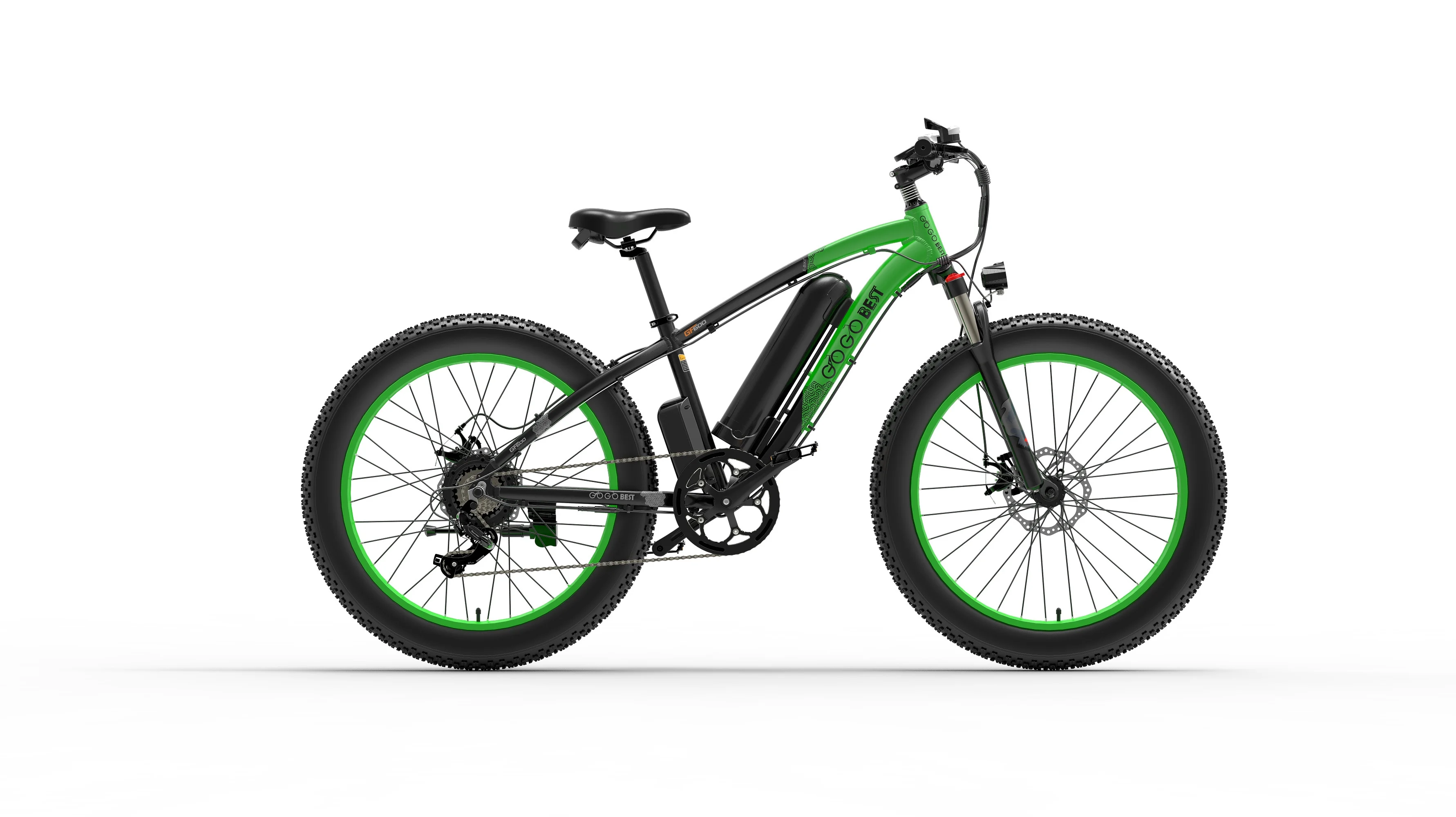 GOGOBEST 26 Inch Fat Tire Electric Bike - 1 - 78.05 - Ride the GOGOBEST GF600 with powerful performance and style!