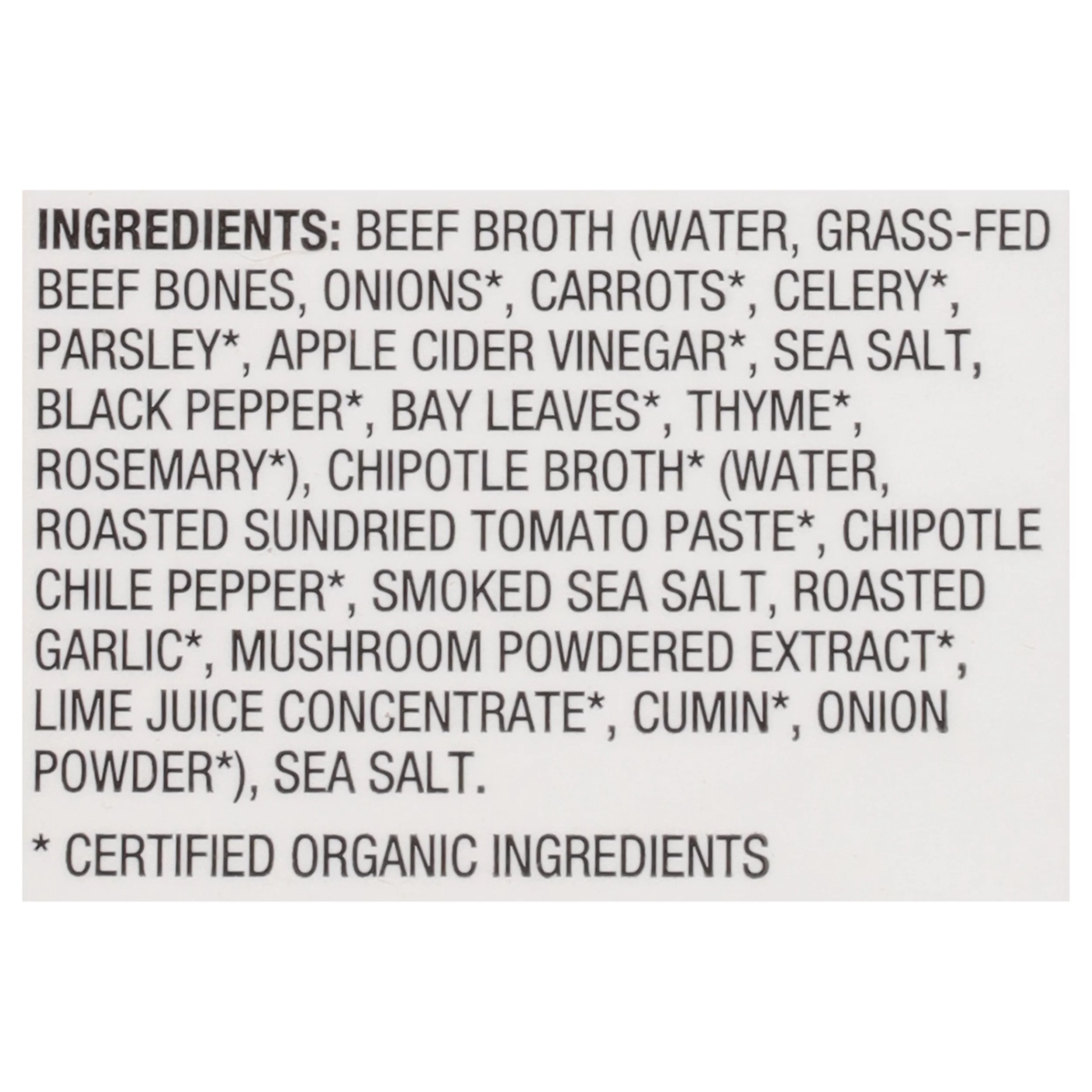 Kettle & Fire Chipotle Beef Bone Broth, 16.9 oz