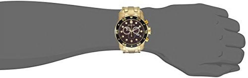 Chronograph Plated Bracelet 80065