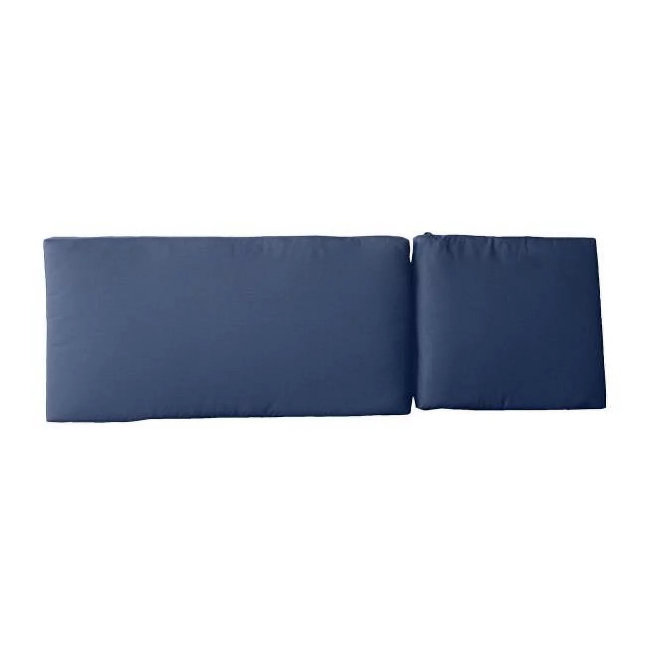 Bellini PU2374B2047 23.5 x 72 x 3 in. Sunbrella Designer Chaise Lounge Fabric Cushions Knife Edge, Spectrum Indigo - Pack of 2