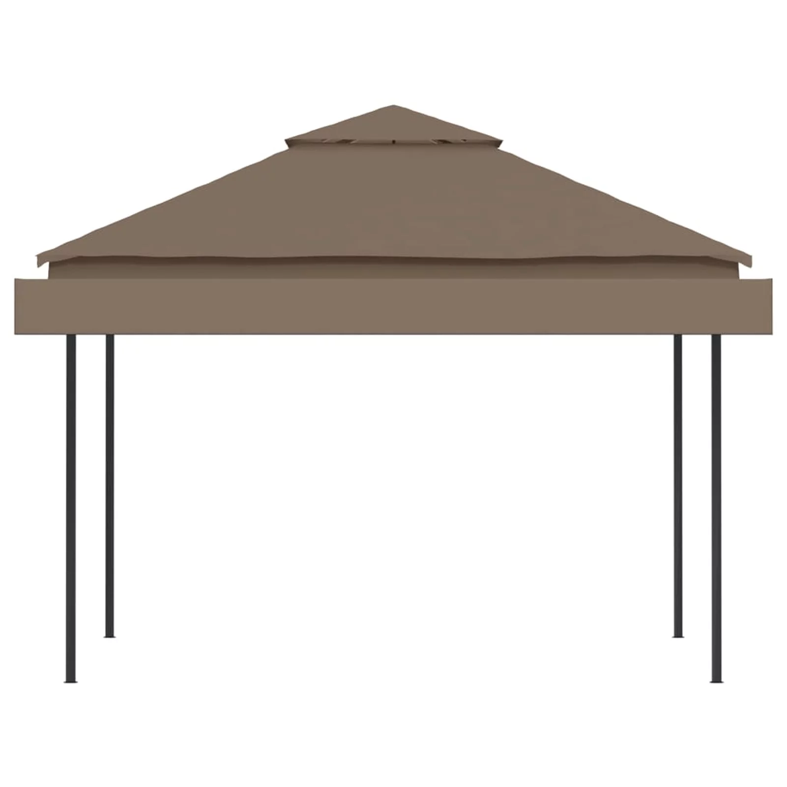 Andoer Gazebo with Double Extending Roofs 118.1