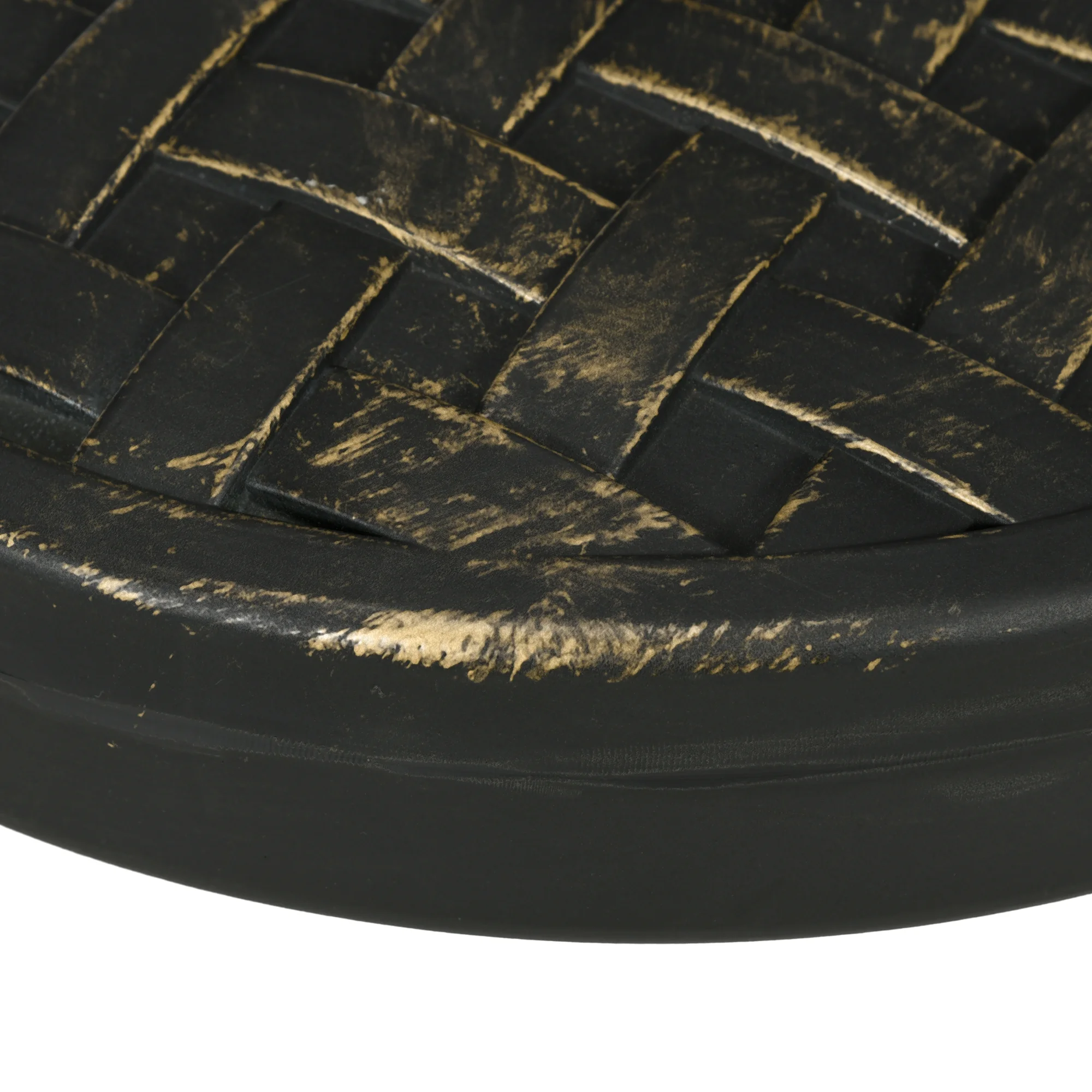 Outsunny Patio Umbrella Base 40bs Heavy Duty Concrete Umbrella Stand Bronze