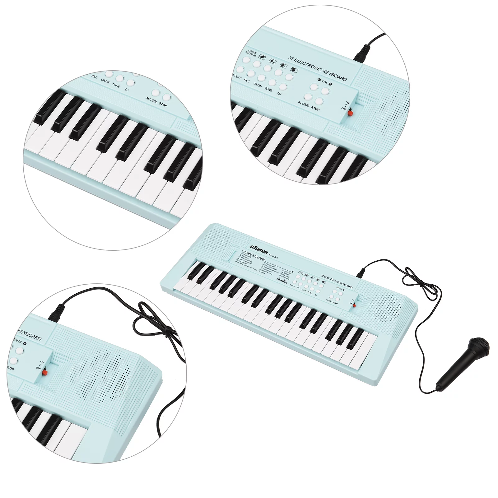 Electronic Keyboard Piano,Piano ' S With 37-key Piano Eryue Saante Siuke Yaliya With 37- Piano