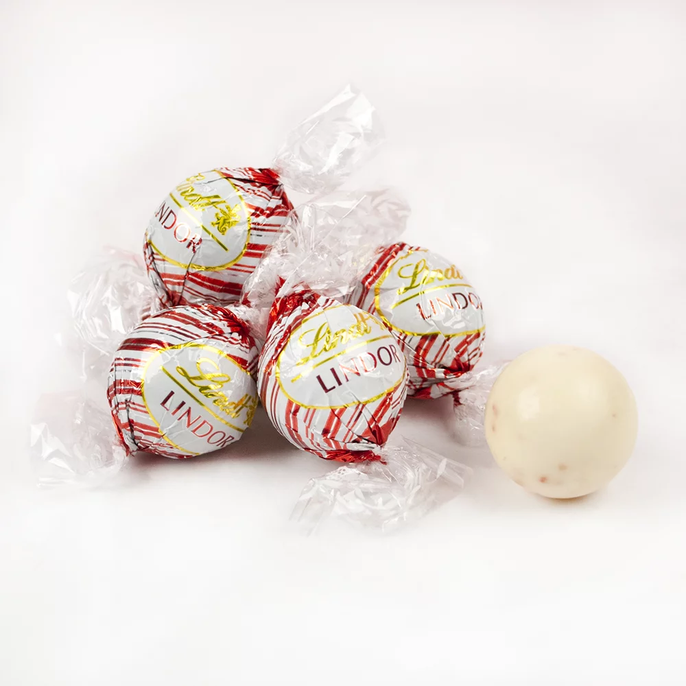 Christmas Chocolate Gift Cannister with Truffles & Hershey's Mix