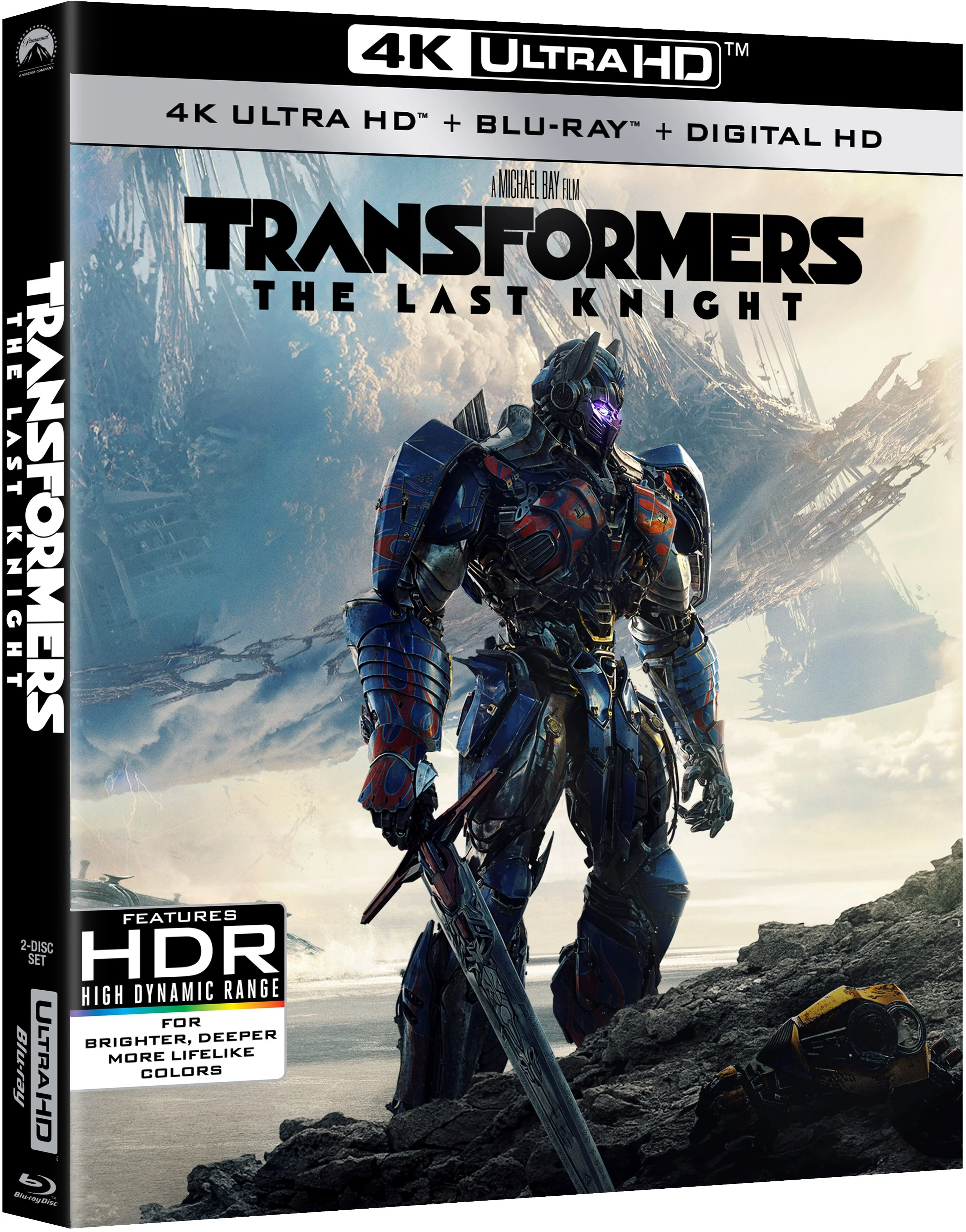 Transformers: The Last Knight (4K Ultra HD + Blu-ray), Paramount, Sci-Fi & Fantasy