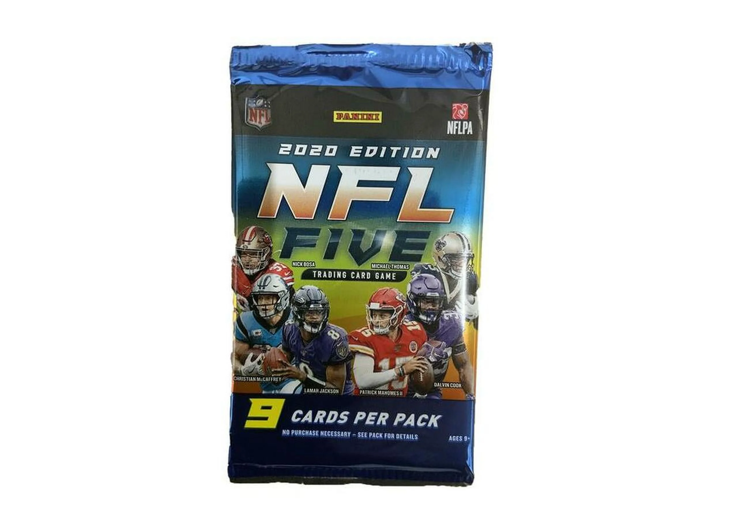 (5) 2020 Panini NFL Five Football Trading Card Pack Lot Joe Burrow Rookie Year