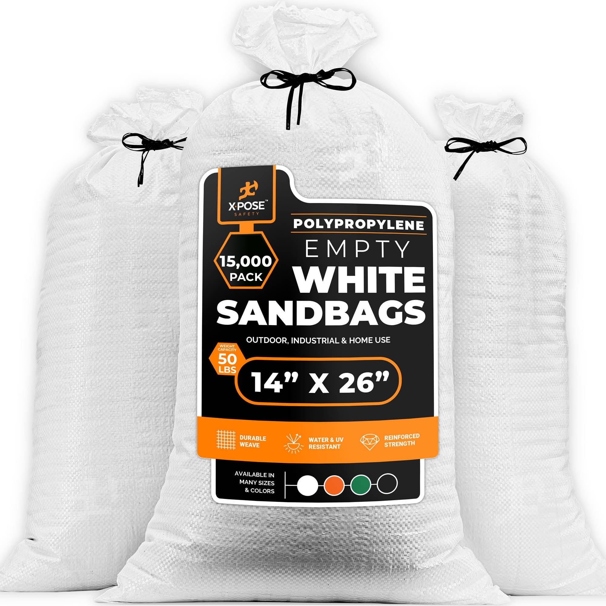 Woven Polypropylene Sand Bags for Flooding, Gravel -14