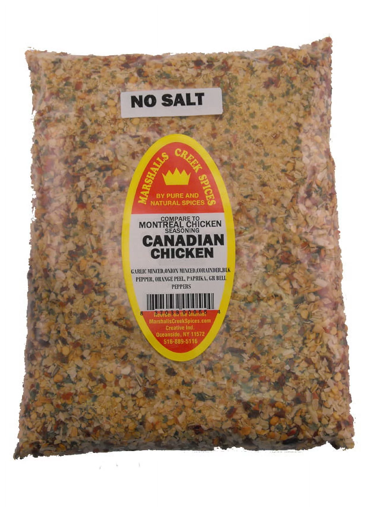 Marshalls Creek Spices 3 pack CANADIAN CHICKEN NO SALT REFILL (COMPARE TO MONTREAL SEASONING ®)