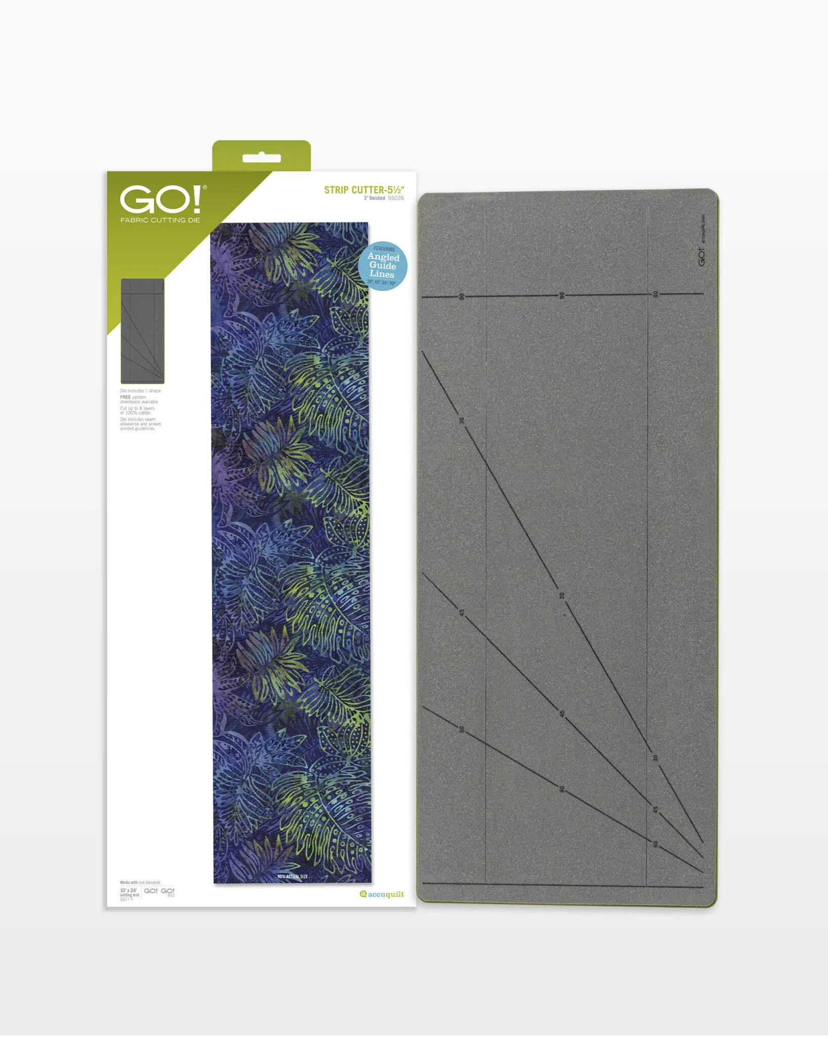 AccuQuilt Ready. Set. GO! Ultimate Fabric Cutting System - 9