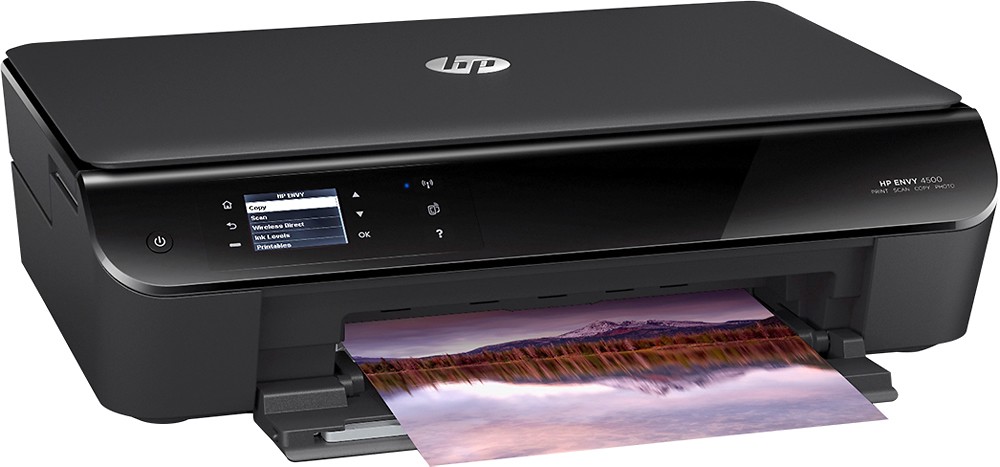 HP Envy 4500 Wireless e-All-in-One Color Inkjet Printer, Copier, Scanner