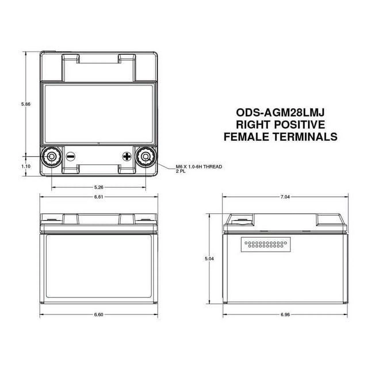 Odyssey Battery PC925MJ Automotive Battery