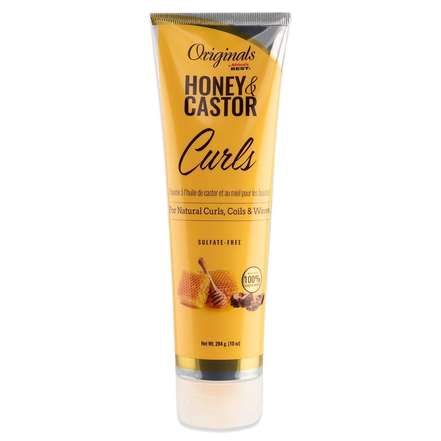 Africa's Best Originals Honey & Castor Curling Creme, 10 Oz