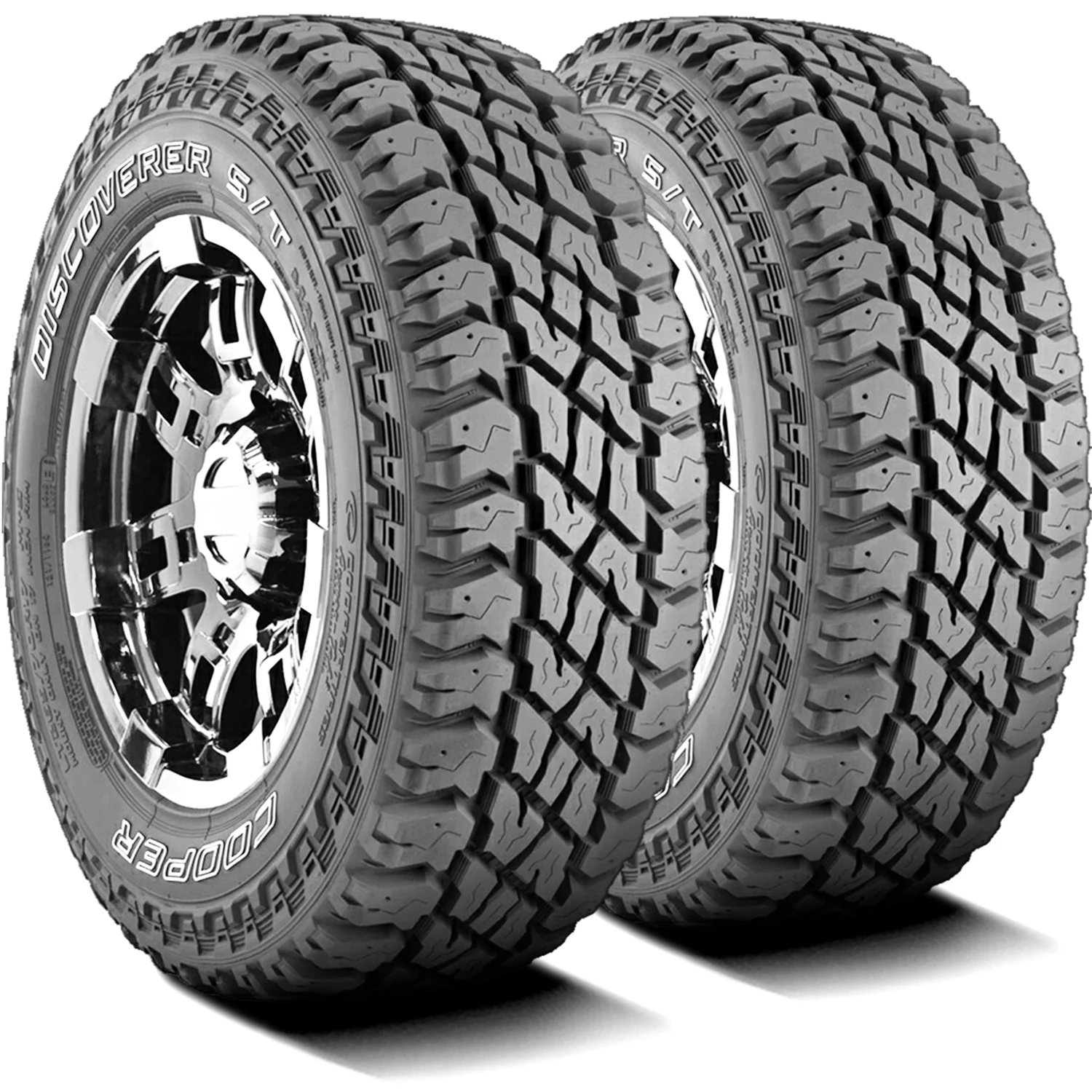 Set of 4 (FOUR) Cooper Discoverer S/T Maxx LT 265/70R17 121/118Q E 10 Ply MT M/T Mud Tires Fits: 2017 Chevrolet Silverado 1500 WT, 2014-15 Chevrolet Silverado 1500 WT