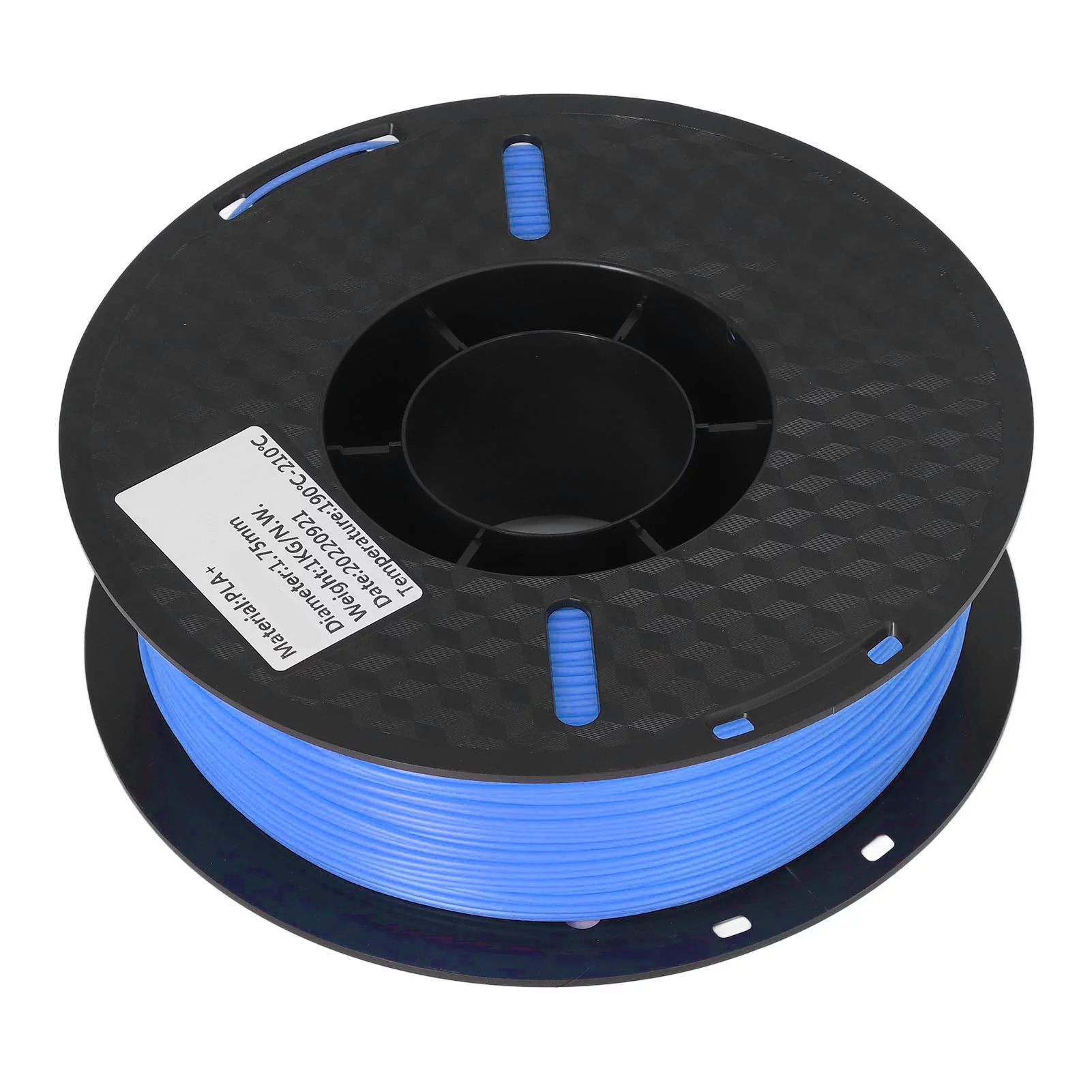 Risegun 1.75mm PLa Filament 3D Printer Filament PLa 1KG Spool 3D Printing Filament 3D Printer Filament Printing Consumables Dimensional Accuracy ±0.02mm(Blue)