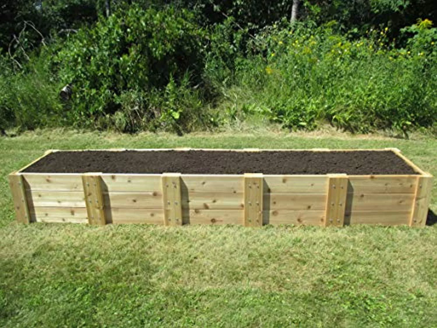 Infinite Cedar RB2x10x16.5 Deep Root Cedar Raised Garden Bed, 2 ft. x 10 ft. x 16.5 in.