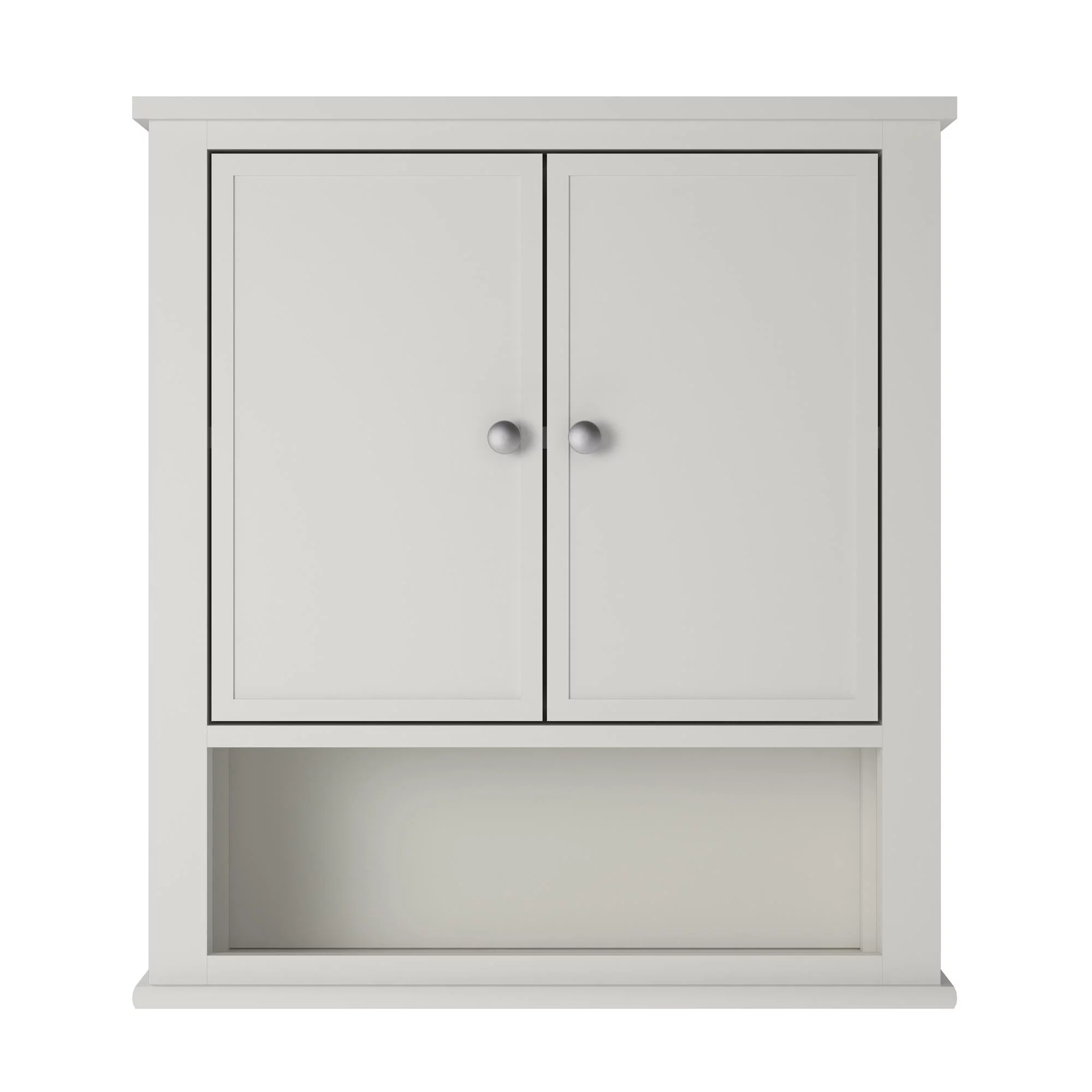 SystemBuild Franklin Wall Cabinet, Soft White