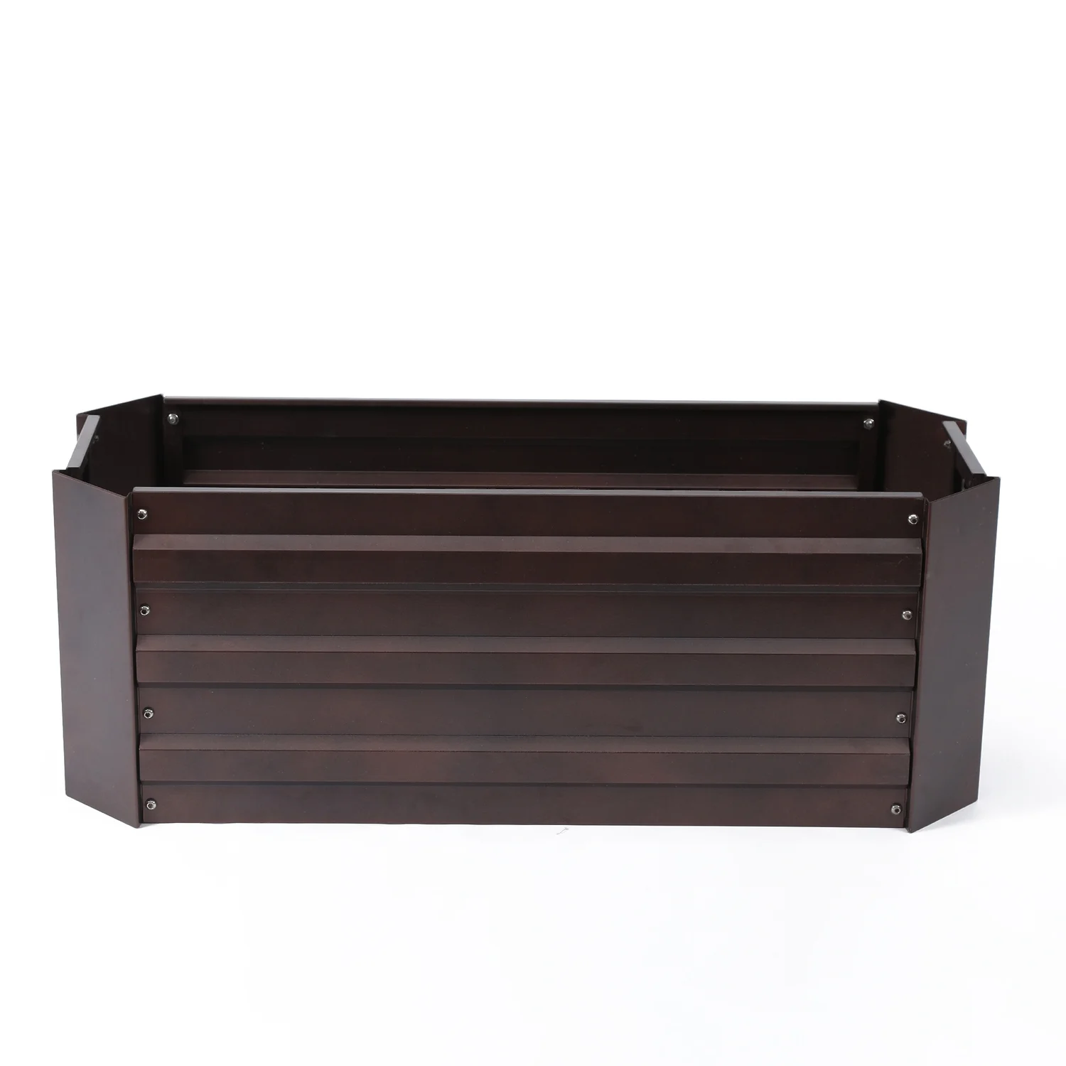 HomeStock Global Greatness Brown Metal 32