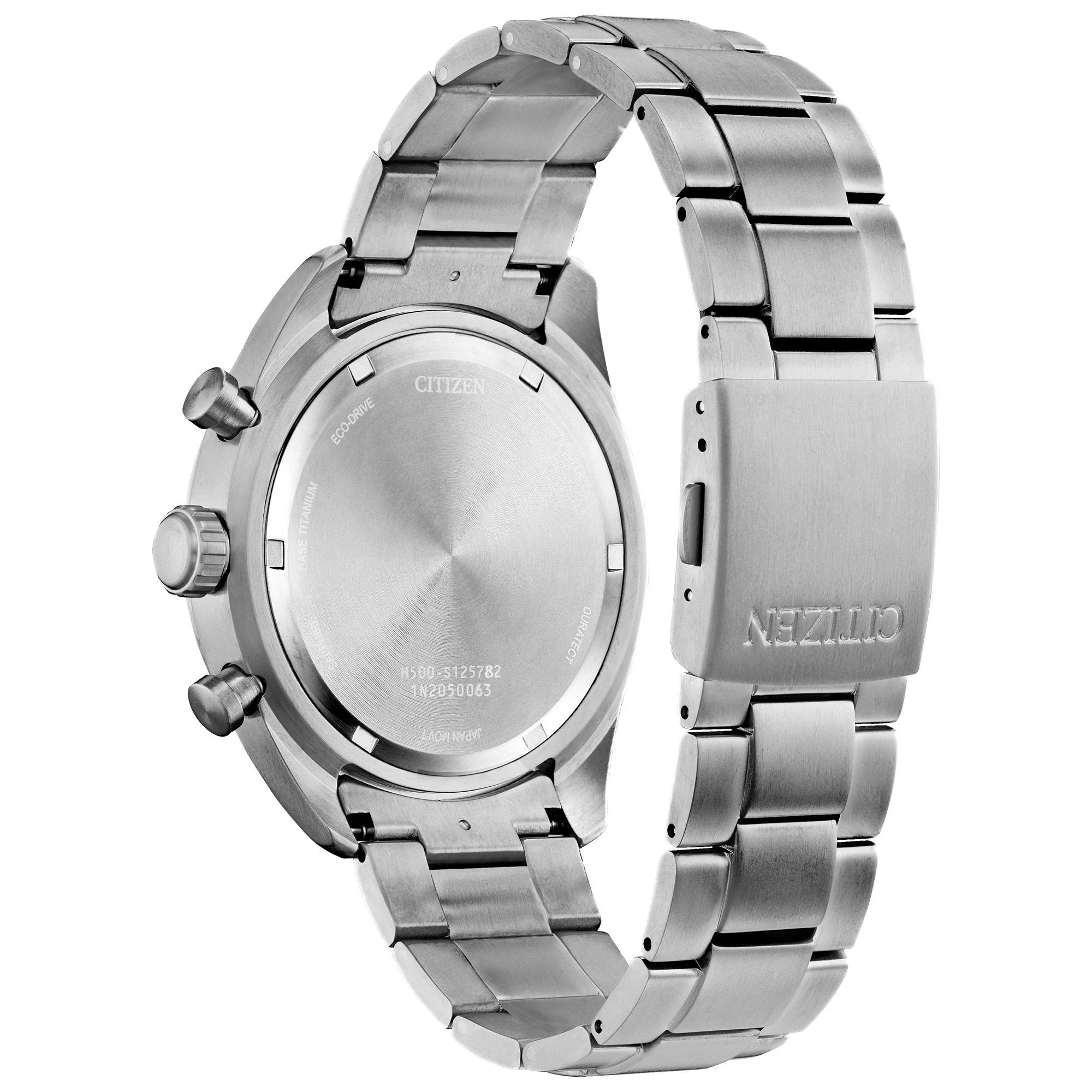 Citizen Men's Eco-Drive Garrison Super Titanium Chronograph Watch - AT2480-57L